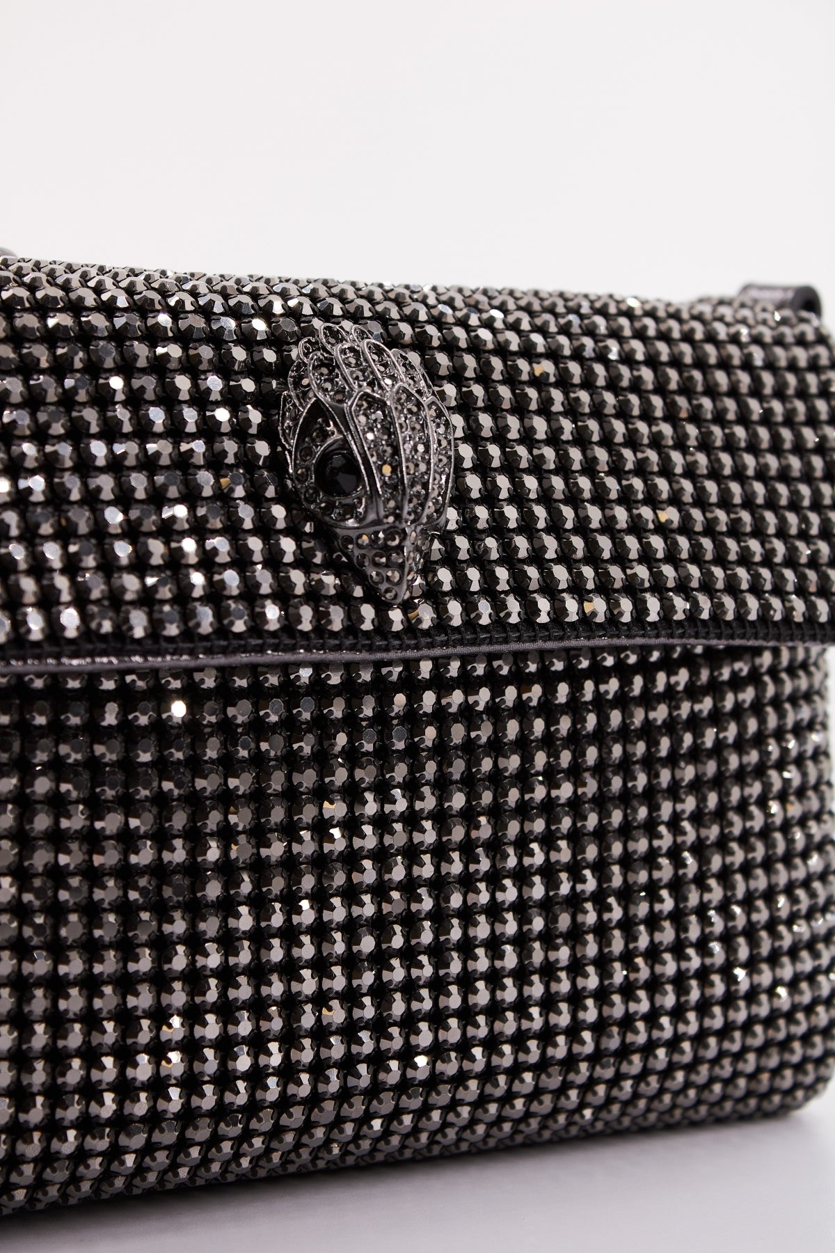 KURT GEIGER LONDON SM PARTY SHOULDER BAG en color GRIS (4)