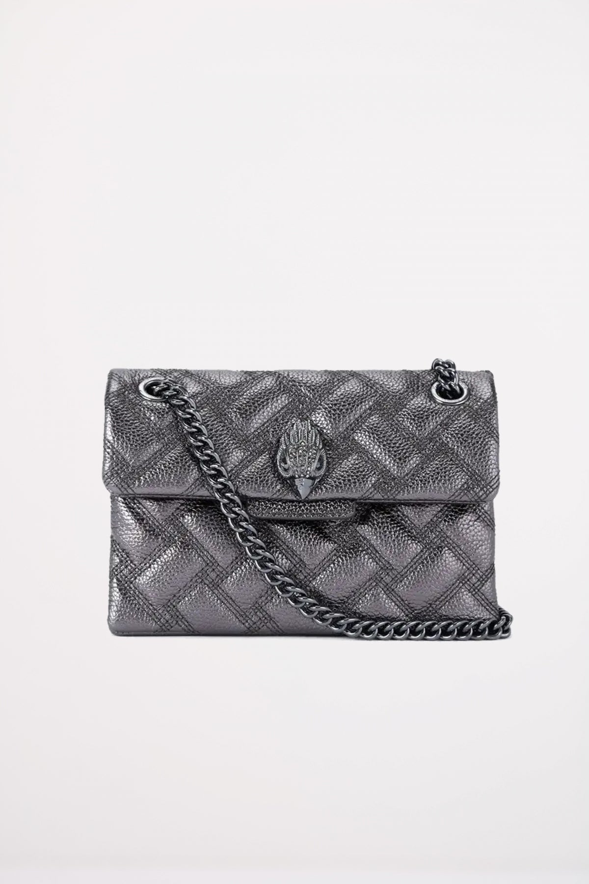 KURT GEIGER LONDON MINI KENSINGTON DRENCH en color GRIS (1)