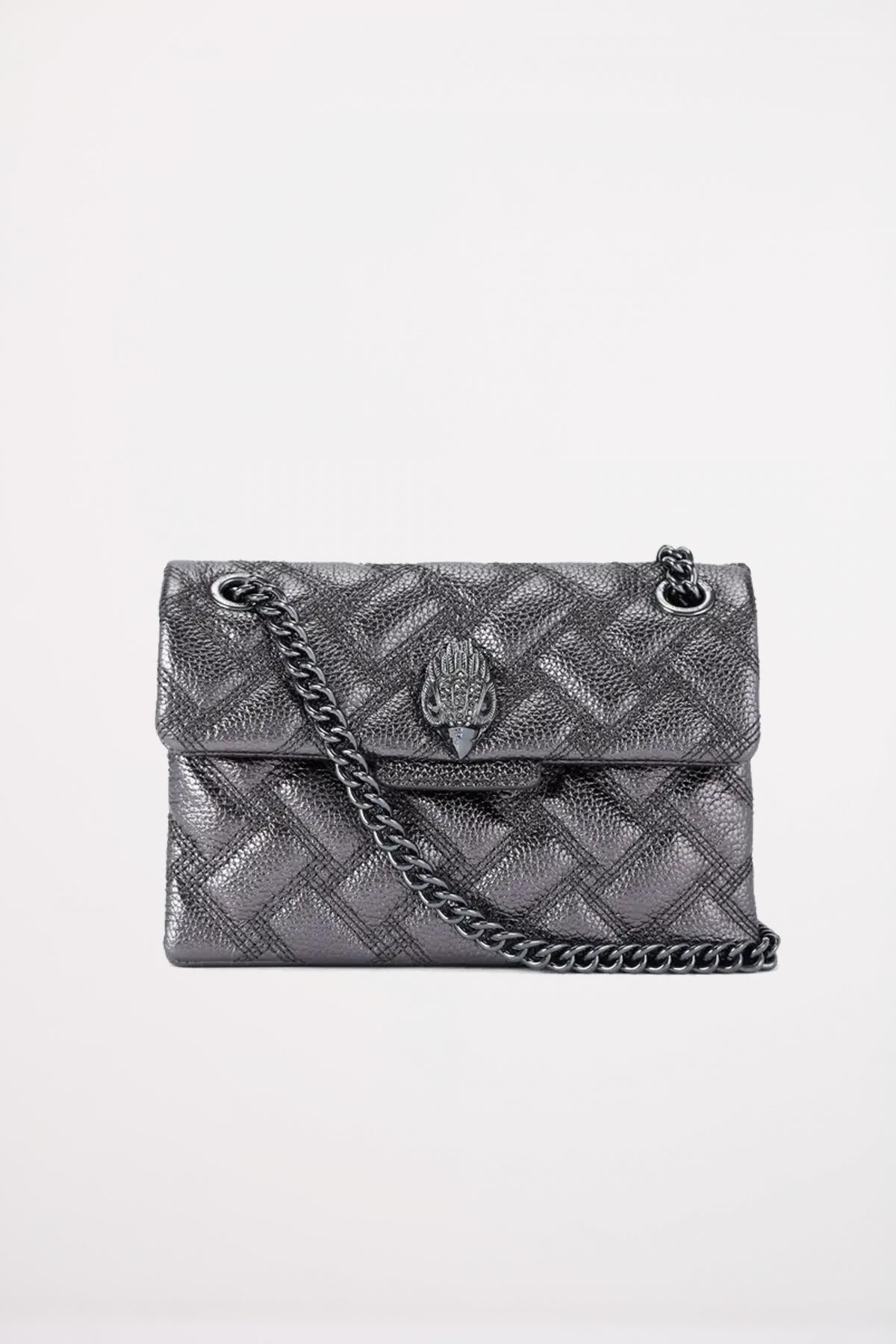 KURT GEIGER LONDON MINI KENSINGTON DRENCH en color GRIS (1)