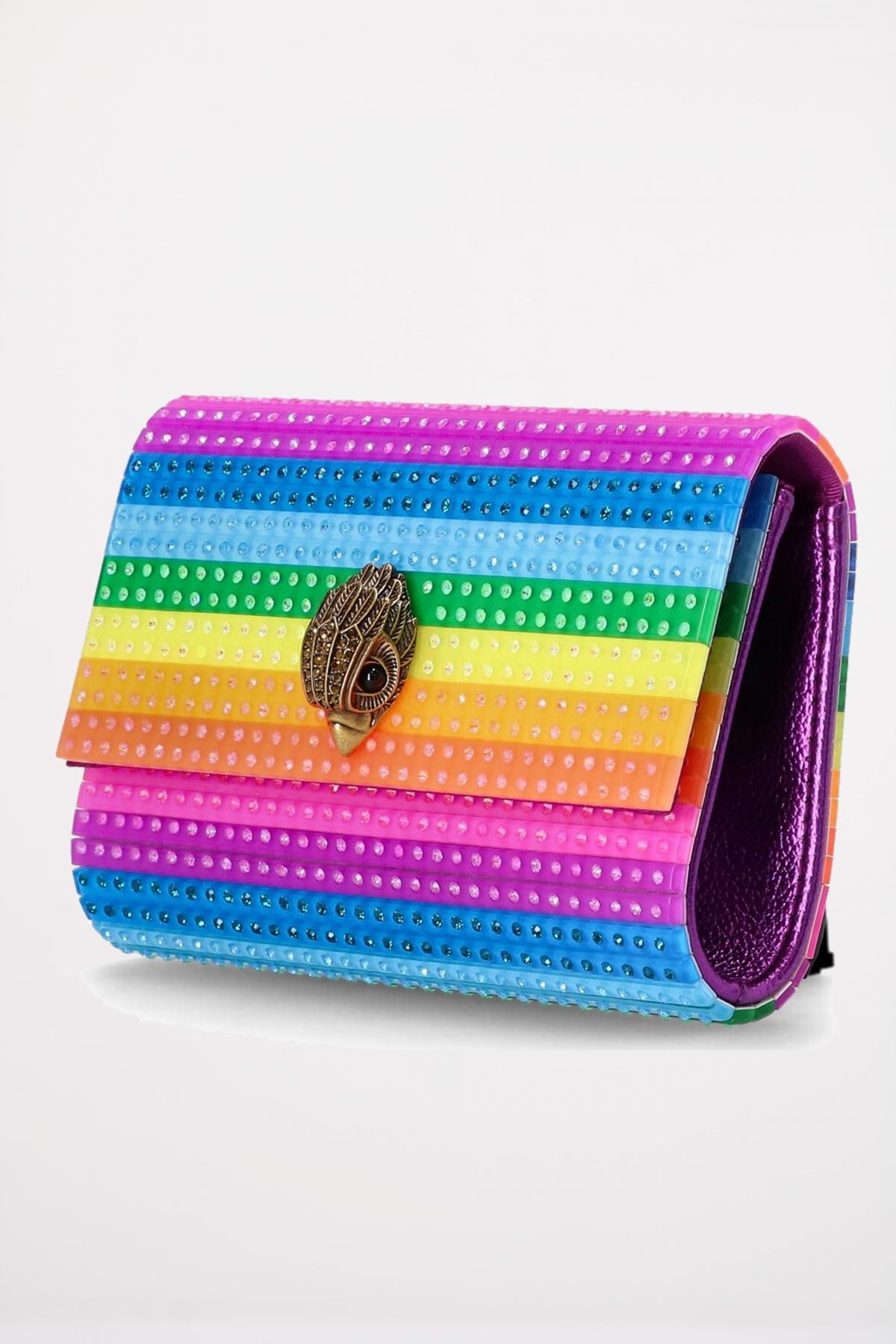 KURT GEIGER LONDON PARTY EAGLE CLUTCH CR en color MULTICOLOR (3)
