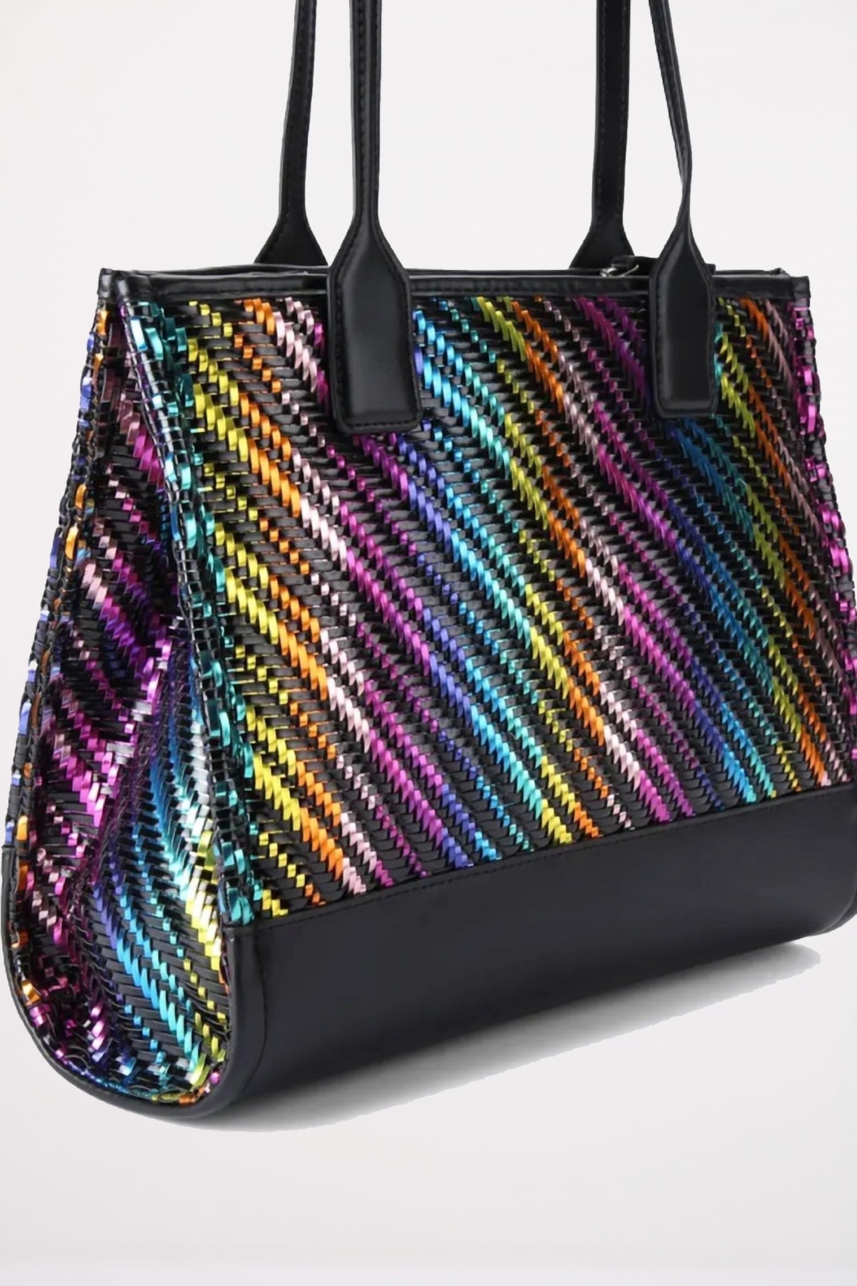 KURT GEIGER LONDON SM KENSINGTON SQ TOTE en color NEGRO (3)