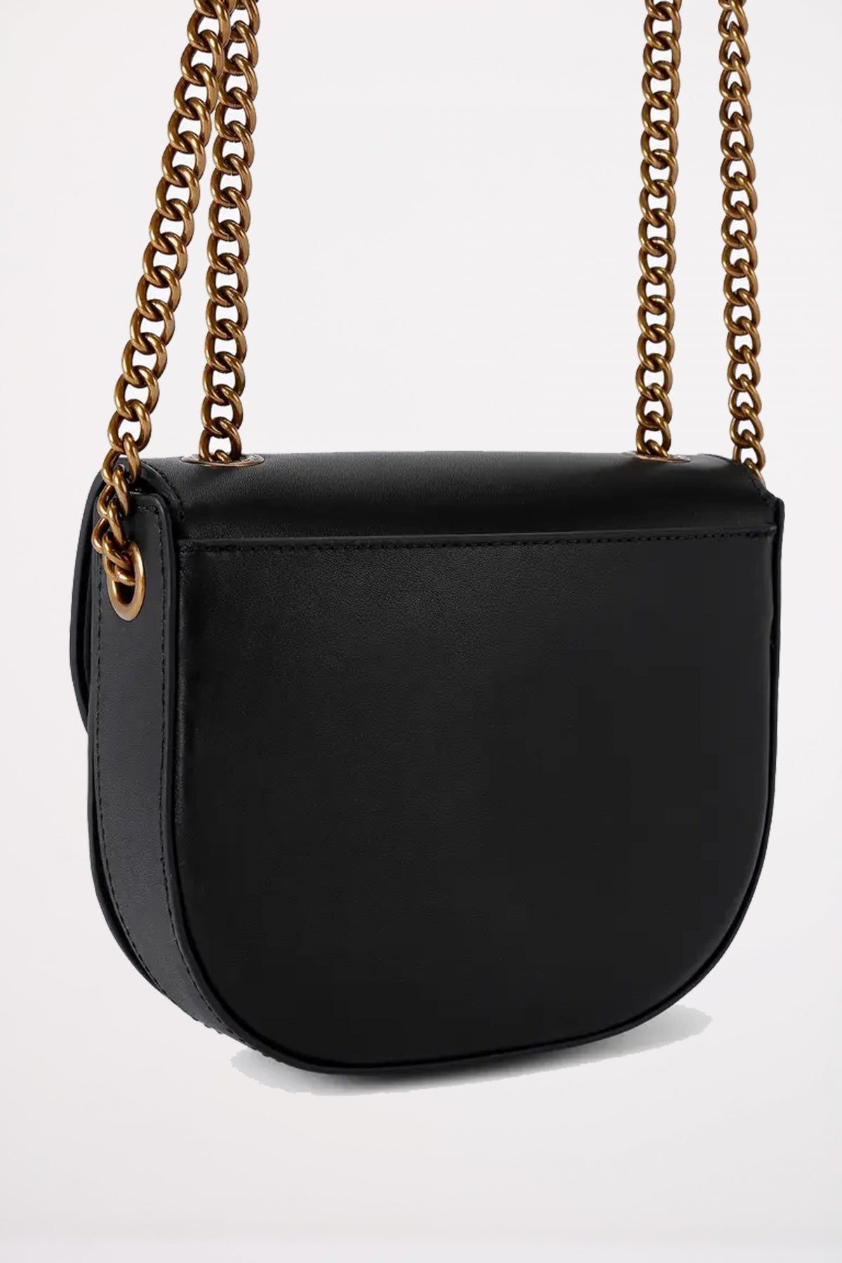 KURT GEIGER LONDON CHELSEA SADDLE BAG en color NEGRO (3)