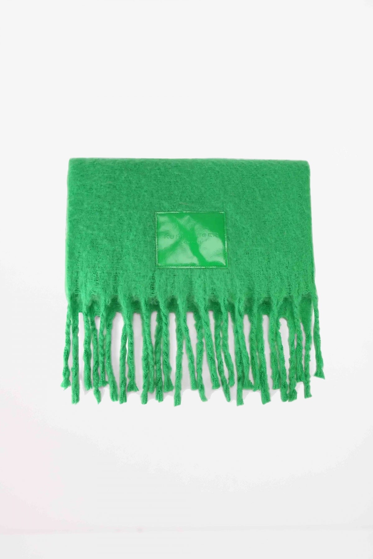 KURT GEIGER LONDON YARNDYE SCARF en color VERDE (2)