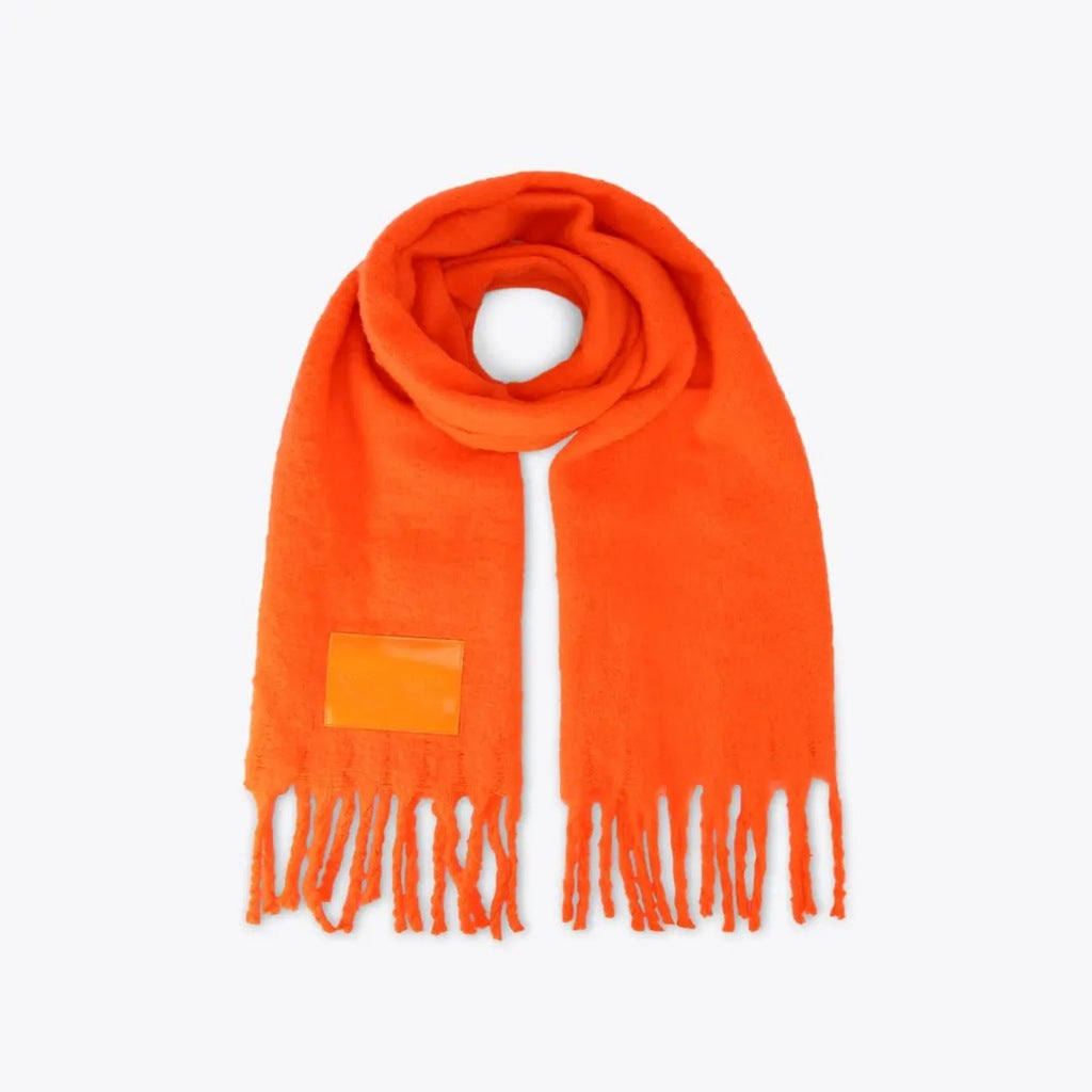 KURT GEIGER LONDON YARNDYE SCARF en color NARANJA (4)