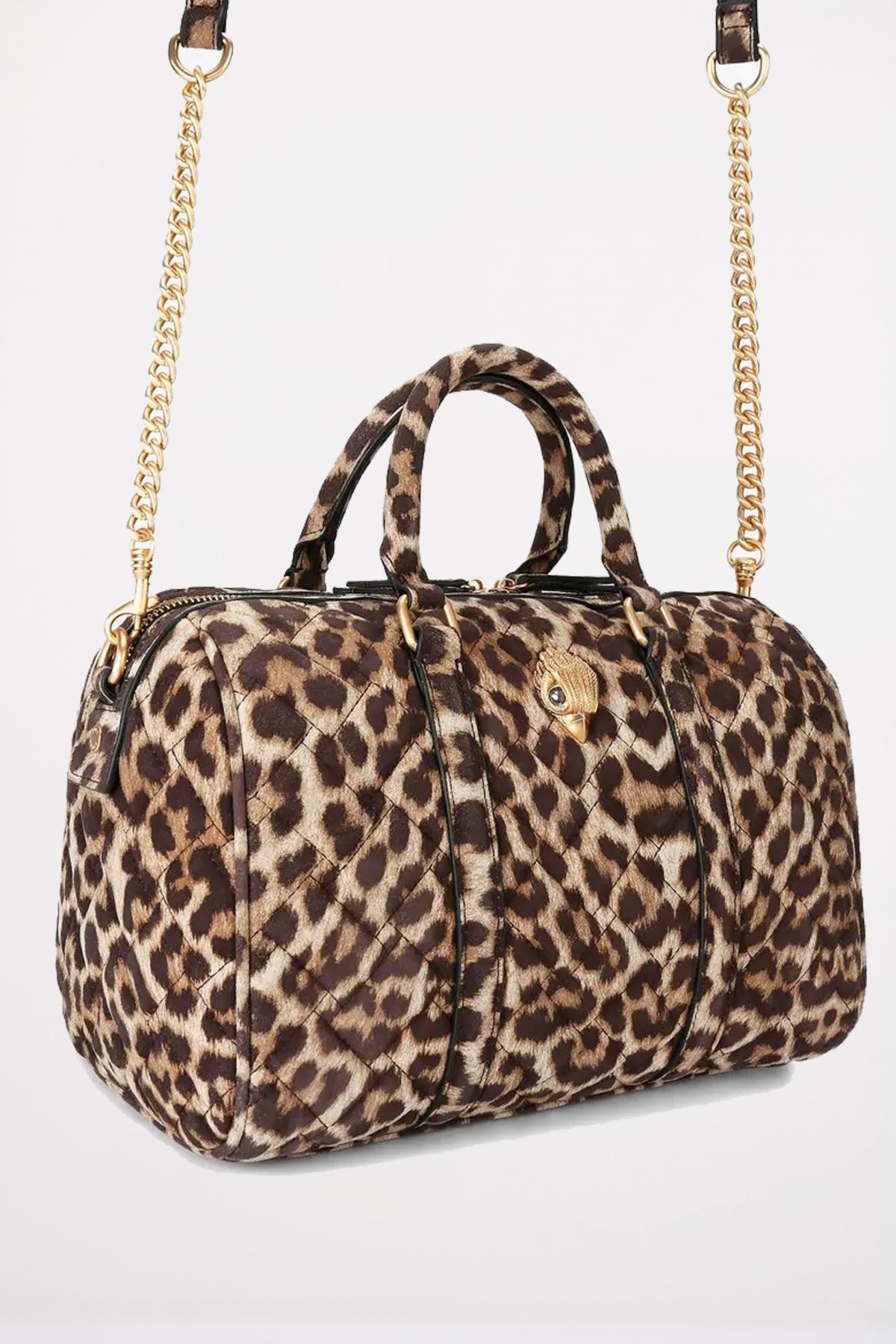 KURT GEIGER LONDON BOLSO KENSINGTON BOSTON en color ANIMAL PRINT (2)
