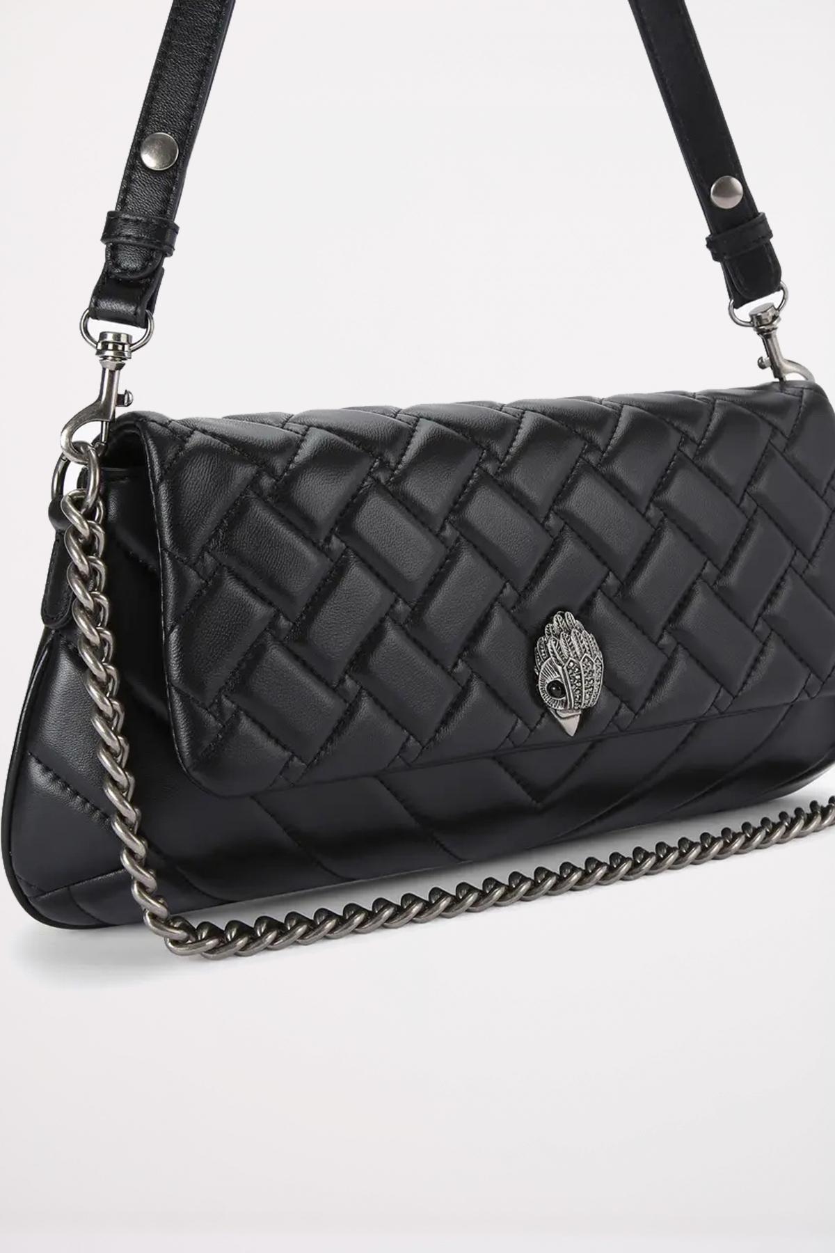 KURT GEIGER LONDON LEATHER LONG KENSTON en color NEGRO (2)