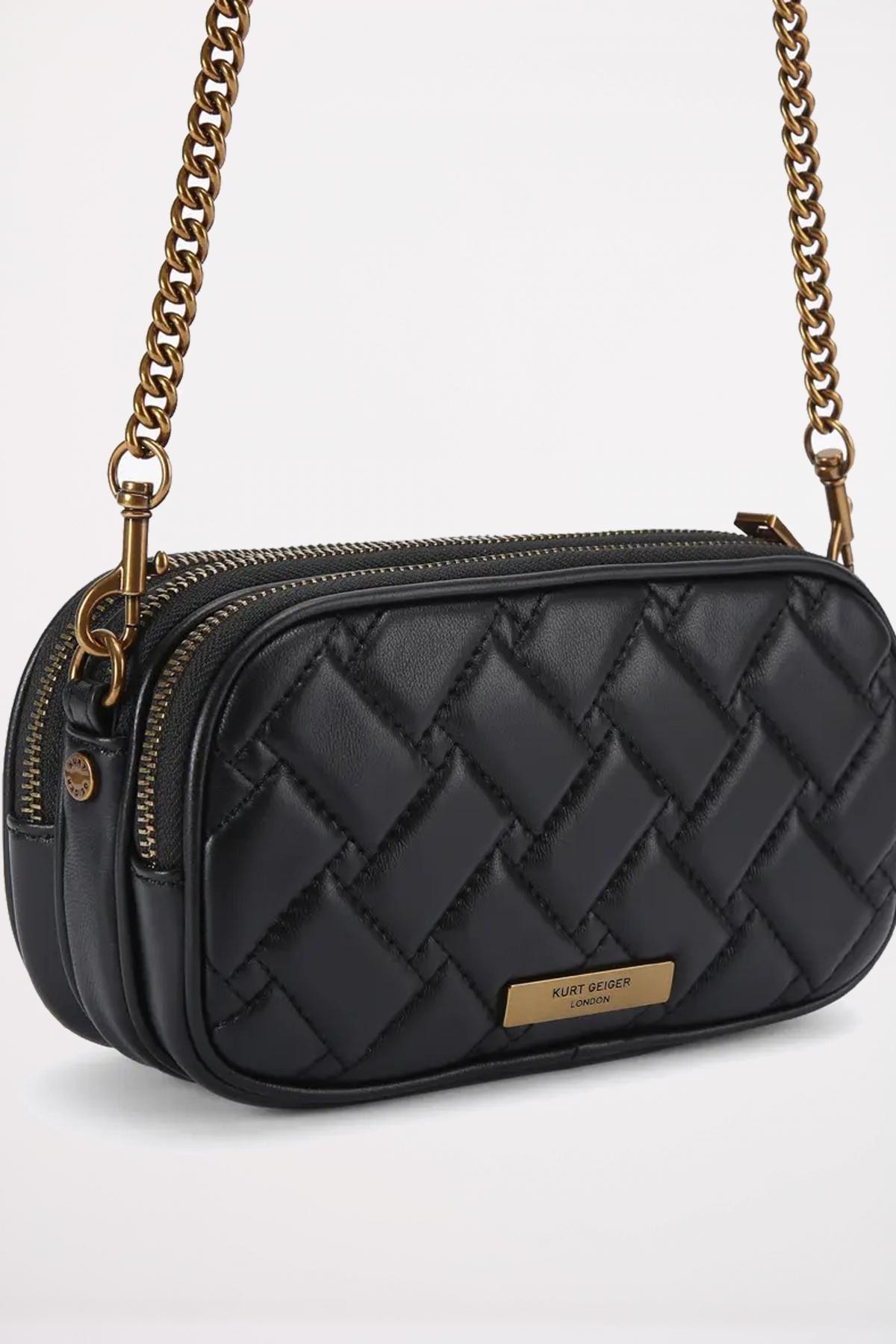 KURT GEIGER LONDON ZIP KENSINGTON C en color NEGRO (3)