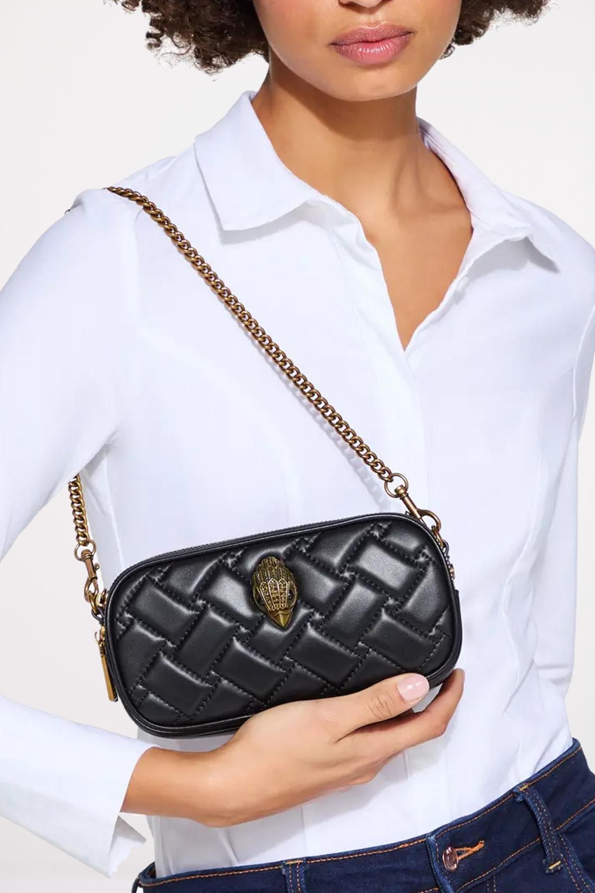 KURT GEIGER LONDON ZIP KENSINGTON C en color NEGRO (4)