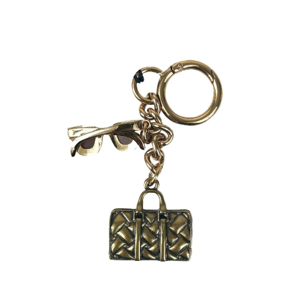 KURT GEIGER LONDON BOSTON KEYRING en color ORO (5)