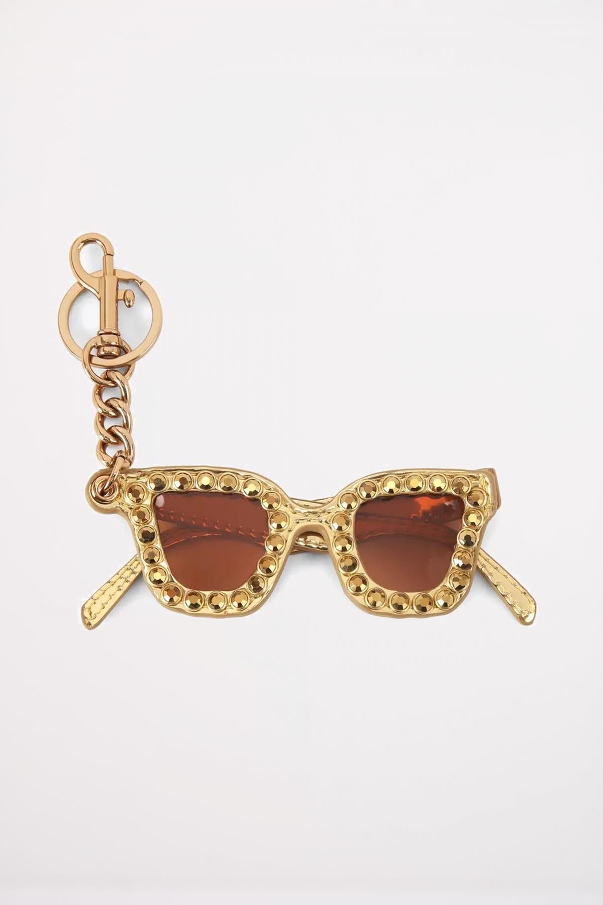 KURT GEIGER LONDON SUNGLASSES KEYRING en color ORO (1)