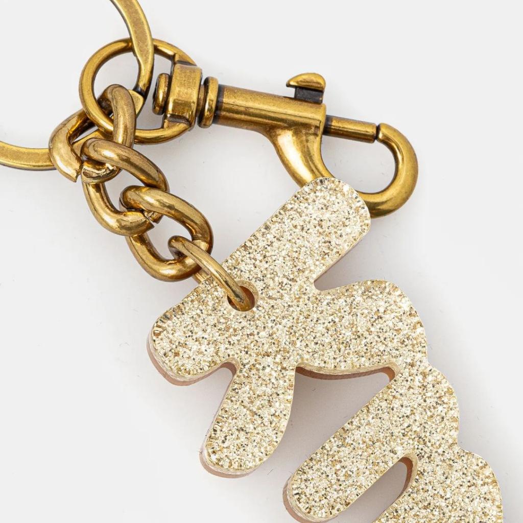 KURT GEIGER LONDON KURT KEYRING en color ORO (5)