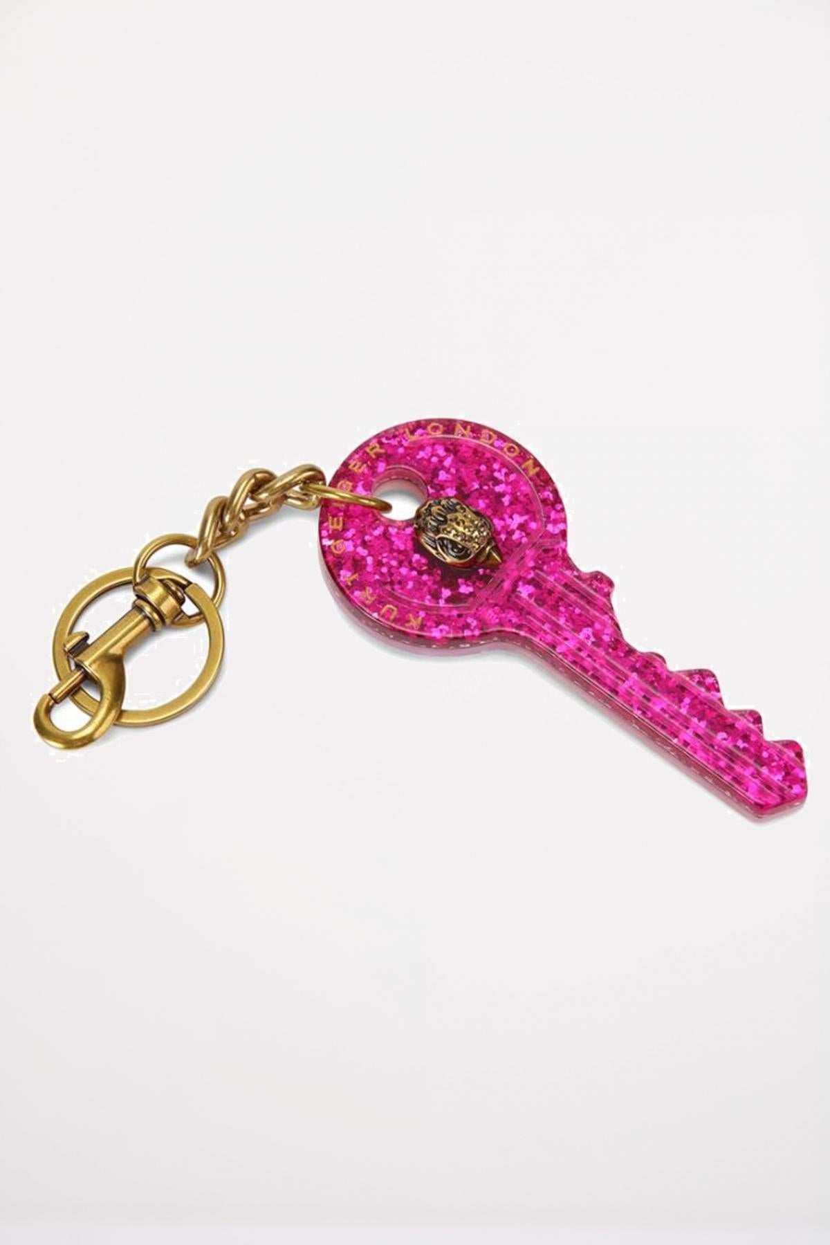 KURT GEIGER LONDON KEY KEYRING en color ROSA (2)