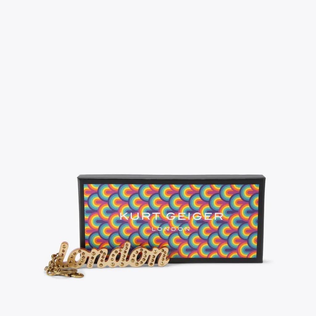 KURT GEIGER LONDON LONDON KEYRING en color ORO (6)
