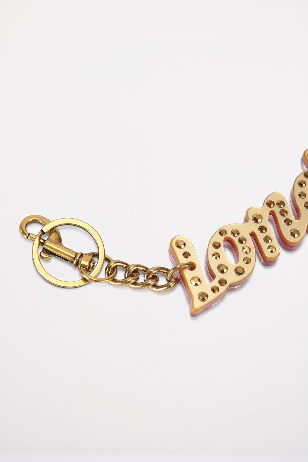 KURT GEIGER LONDON LONDON KEYRING en color ORO (2)