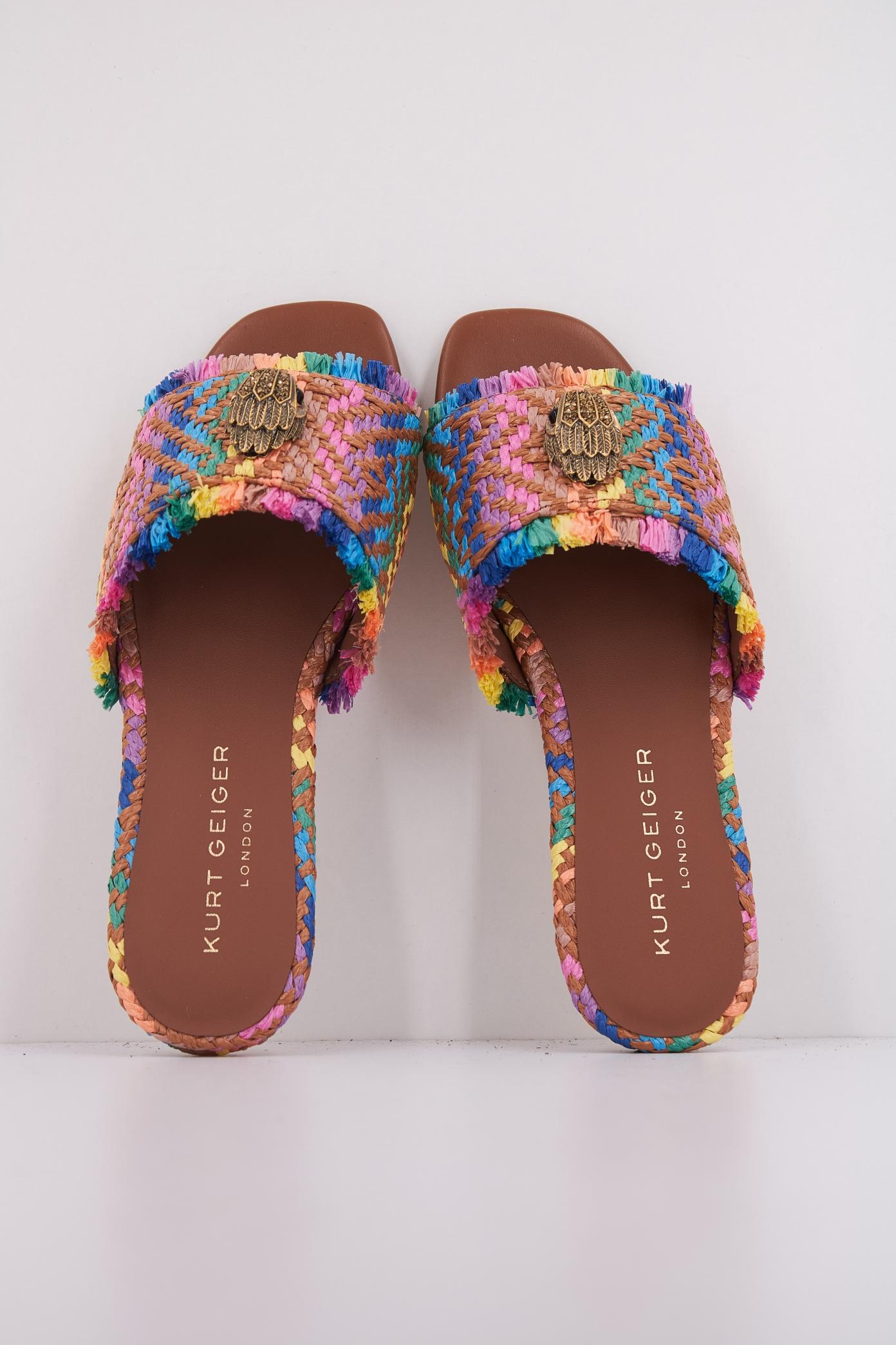KURT GEIGER LONDON KENSIGTON FLAT SANDAL en color MULTICOLOR (3)
