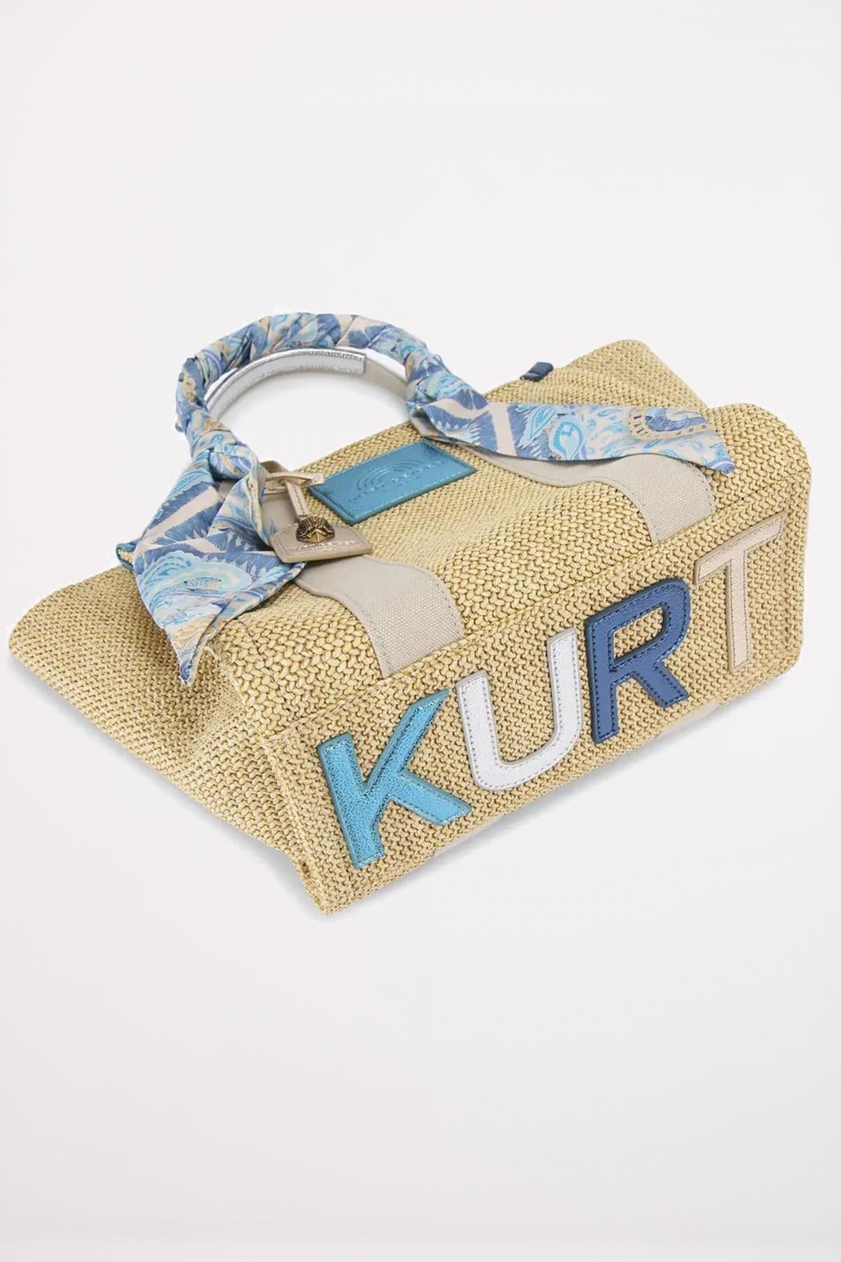 KURT GEIGER LONDON SOUTHBANK SM SHOPPER en color AZUL (3)