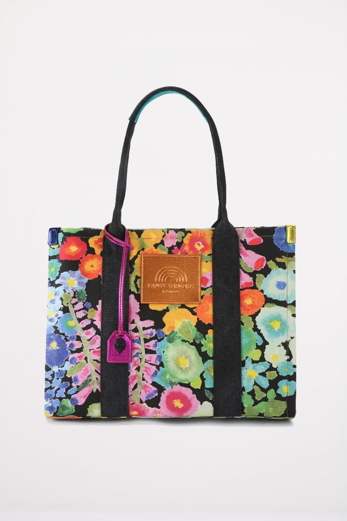 KURT GEIGER LONDON SMALL SOUTHBANK TOTE BAG en color FLORAL (1)