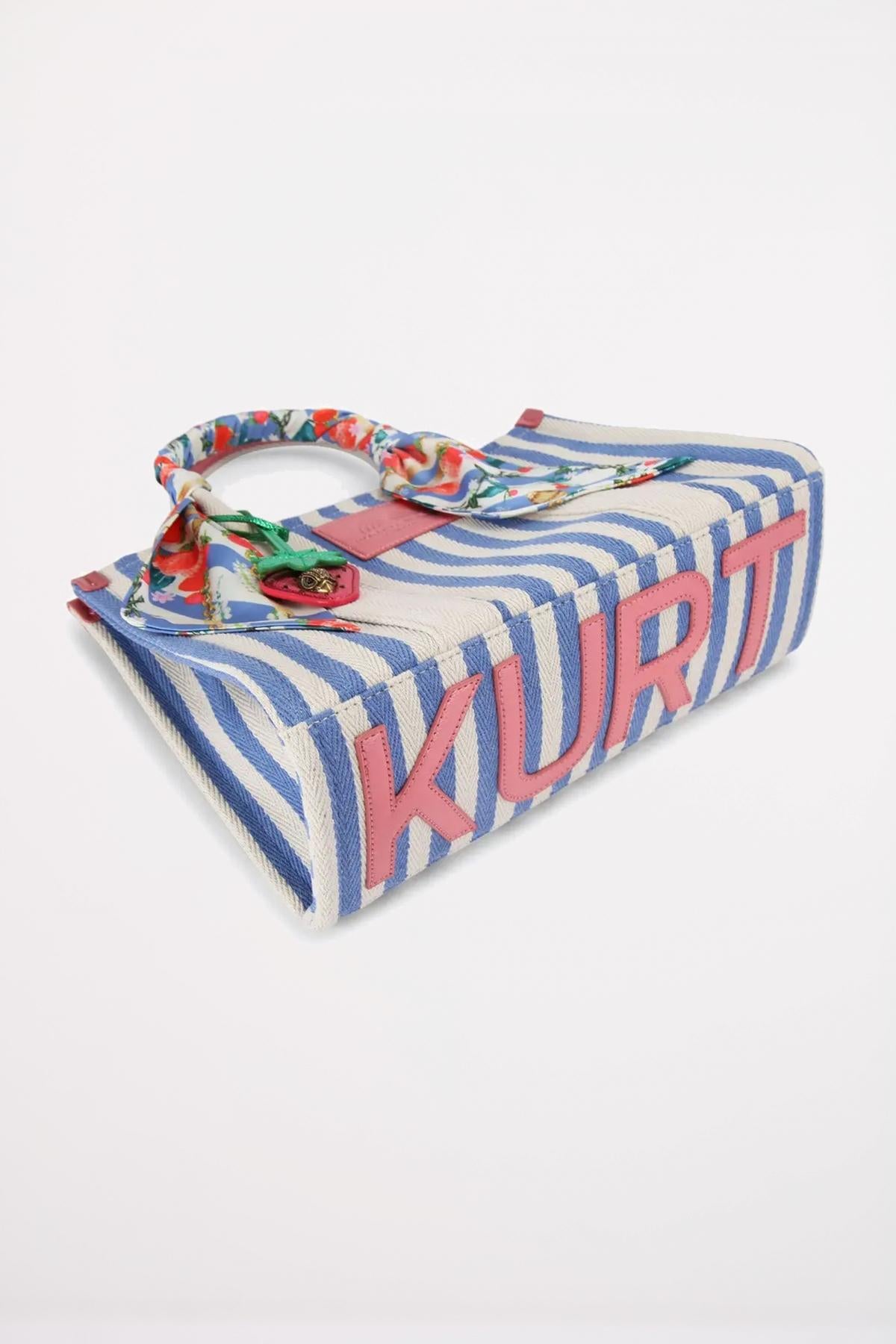 KURT GEIGER LONDON SOUTHBANK TOTE en color AZUL (3)