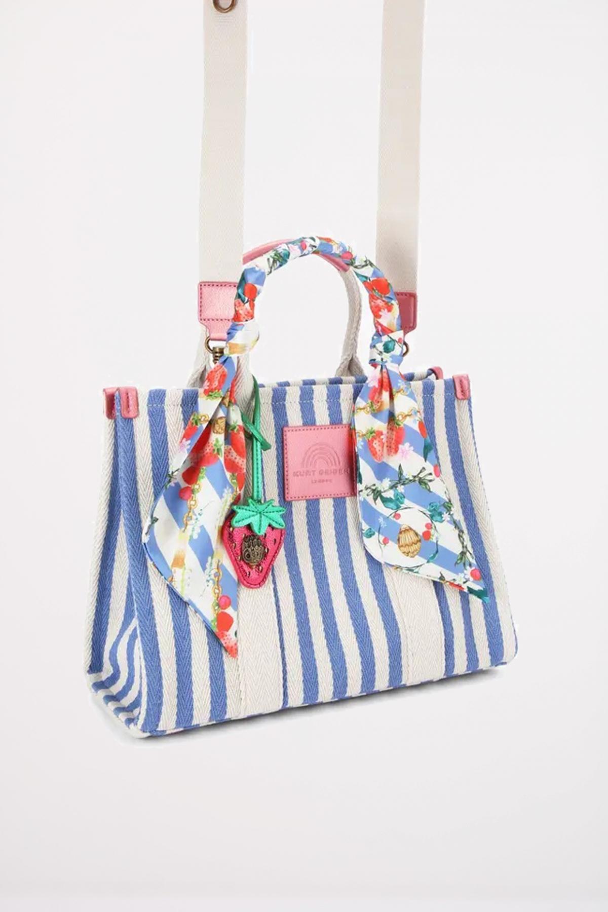KURT GEIGER LONDON SOUTHBANK TOTE en color AZUL (4)