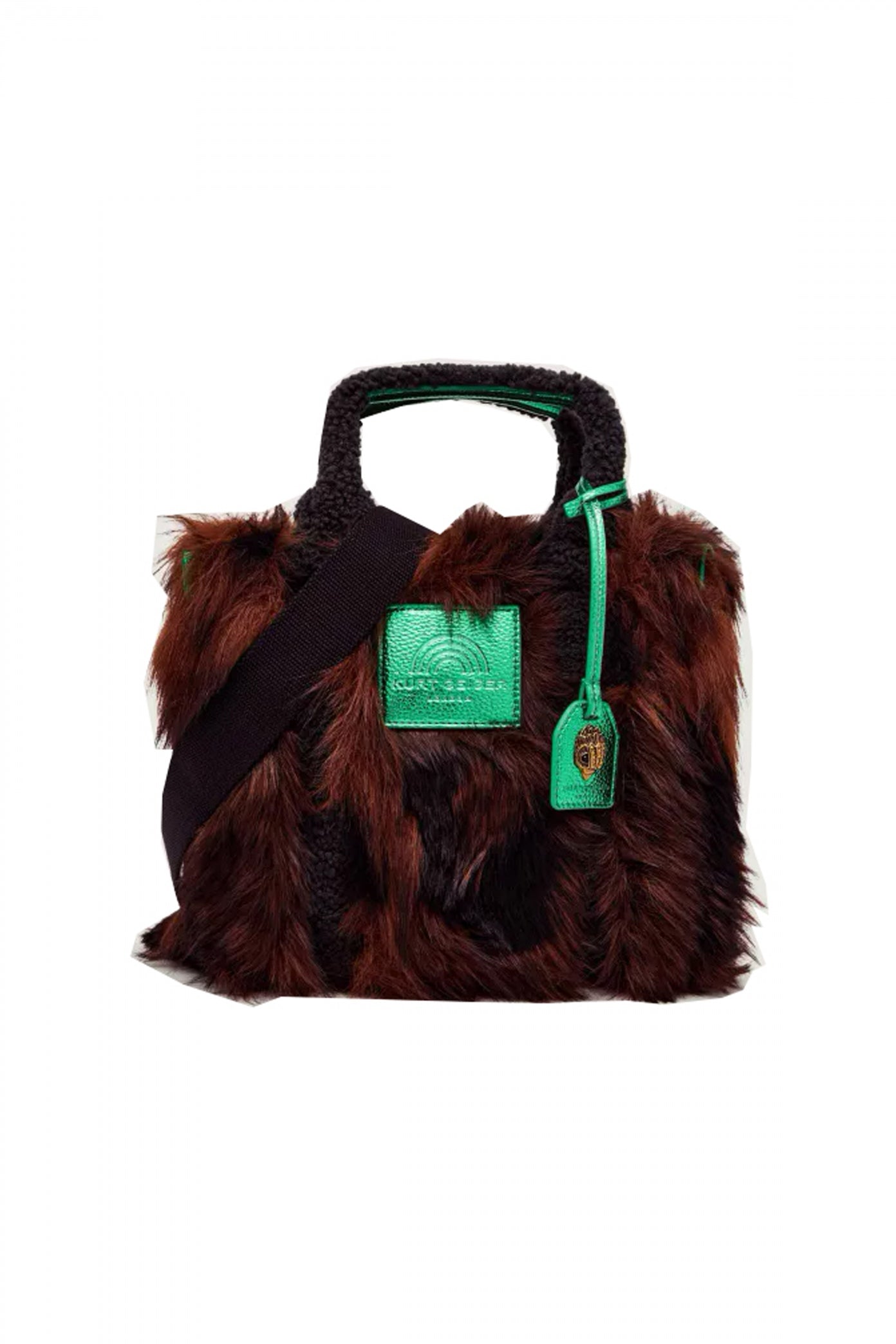 KURT GEIGER LONDON FUR SM SOUTHBANK TOTE en color MARRON (1)