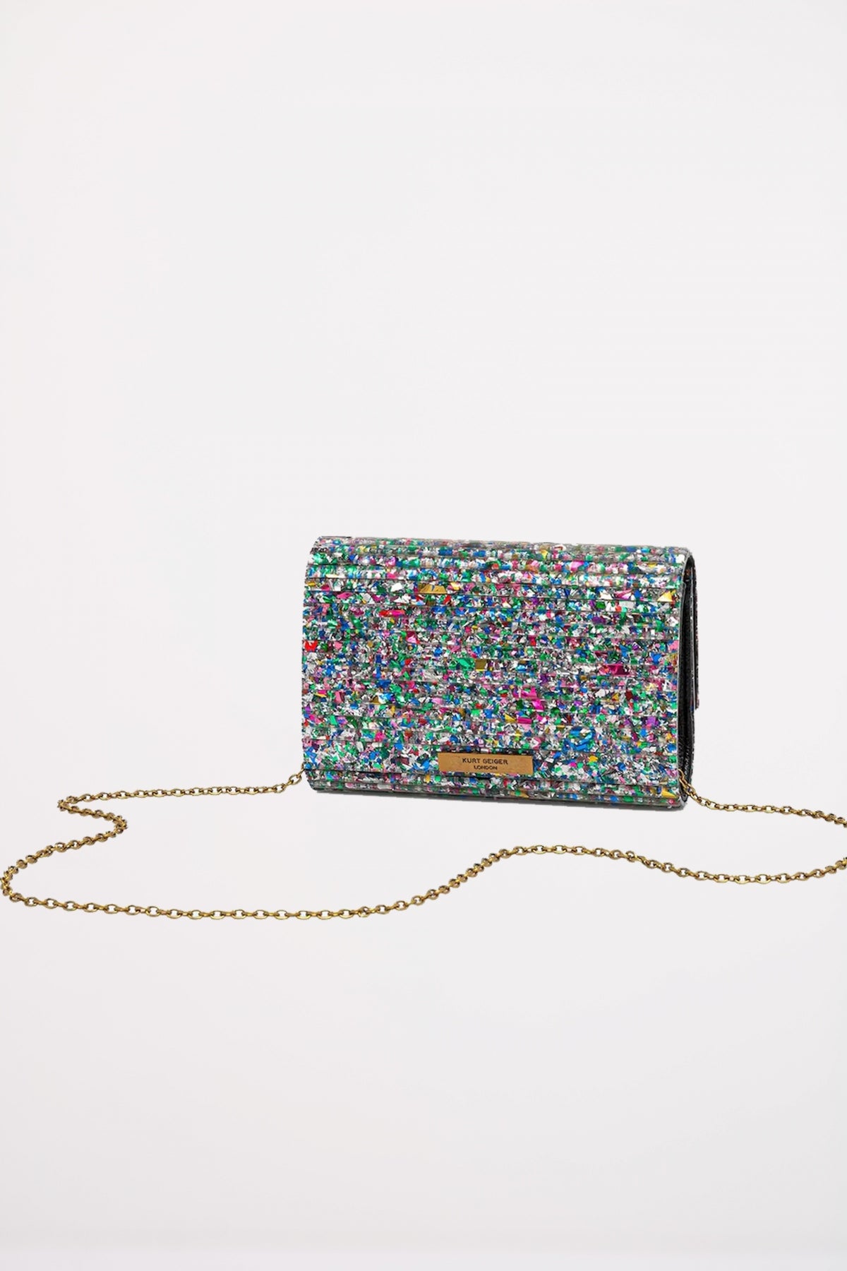 KURT GEIGER LONDON PARTY EAGLE CLUTCH en color MULTICOLOR (2)