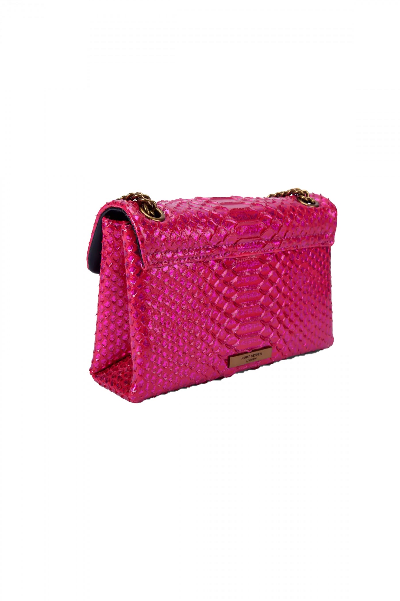 KURT GEIGER LONDON LEATHER MD KENSINGTON en color ROSA (2)