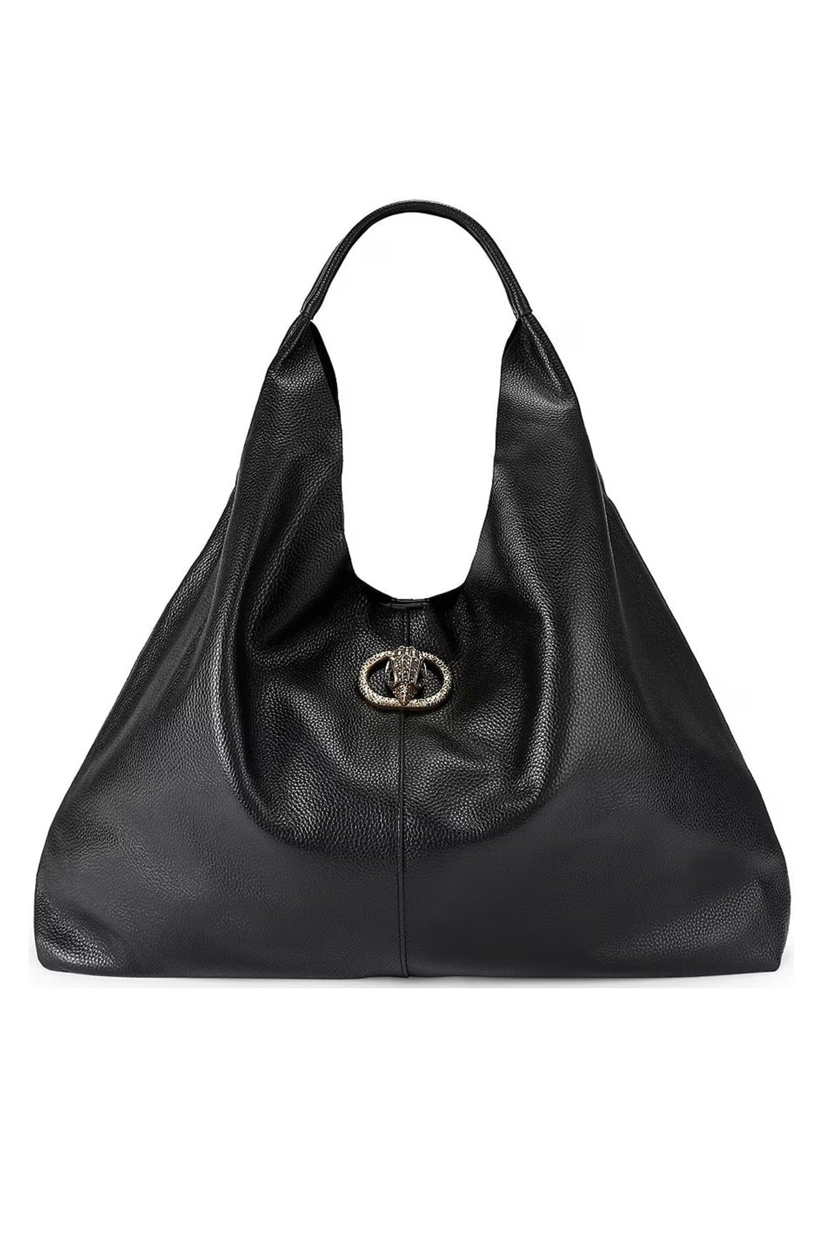 KURT GEIGER LONDON K CHELSEA LG SLOUCH HOBO en color NEGRO (2)