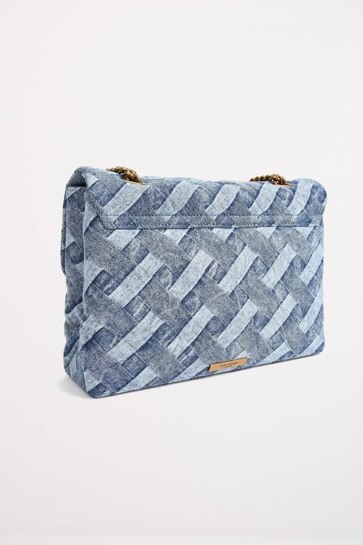 KURT GEIGER LONDON KENSINGTON SOFT CCL BAG en color AZUL (3)