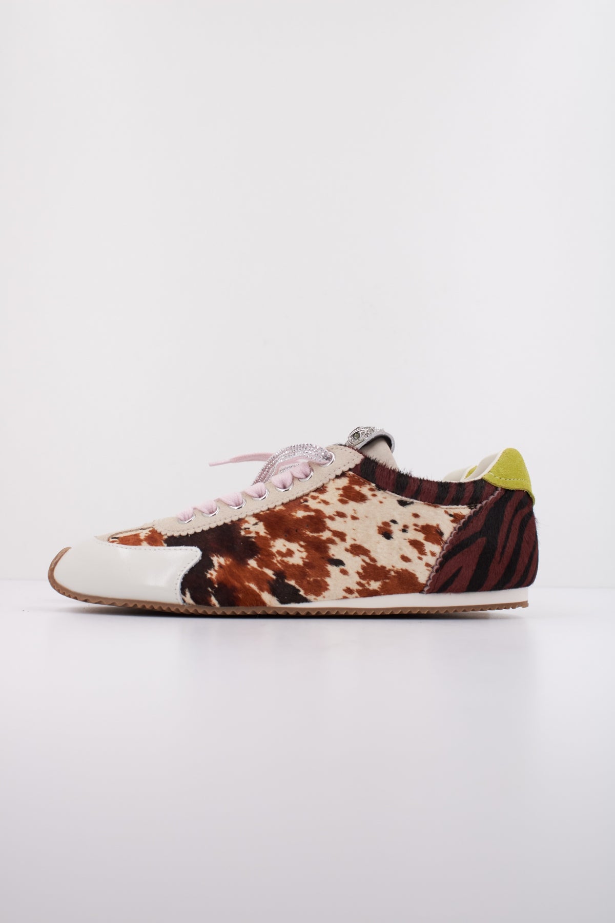 KURT GEIGER LONDON ISLINGTON SNEAKER en color ANIMAL PRINT (1)