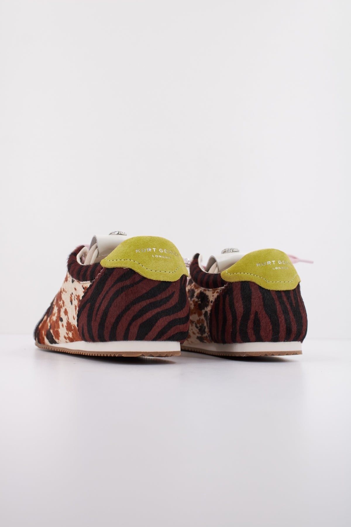 KURT GEIGER LONDON ISLINGTON SNEAKER en color ANIMAL PRINT (4)