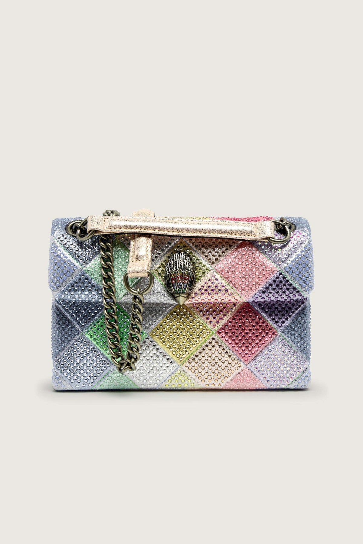 KURT GEIGER LONDON FABRIC MD KENSINGTON P en color AZUL (2)