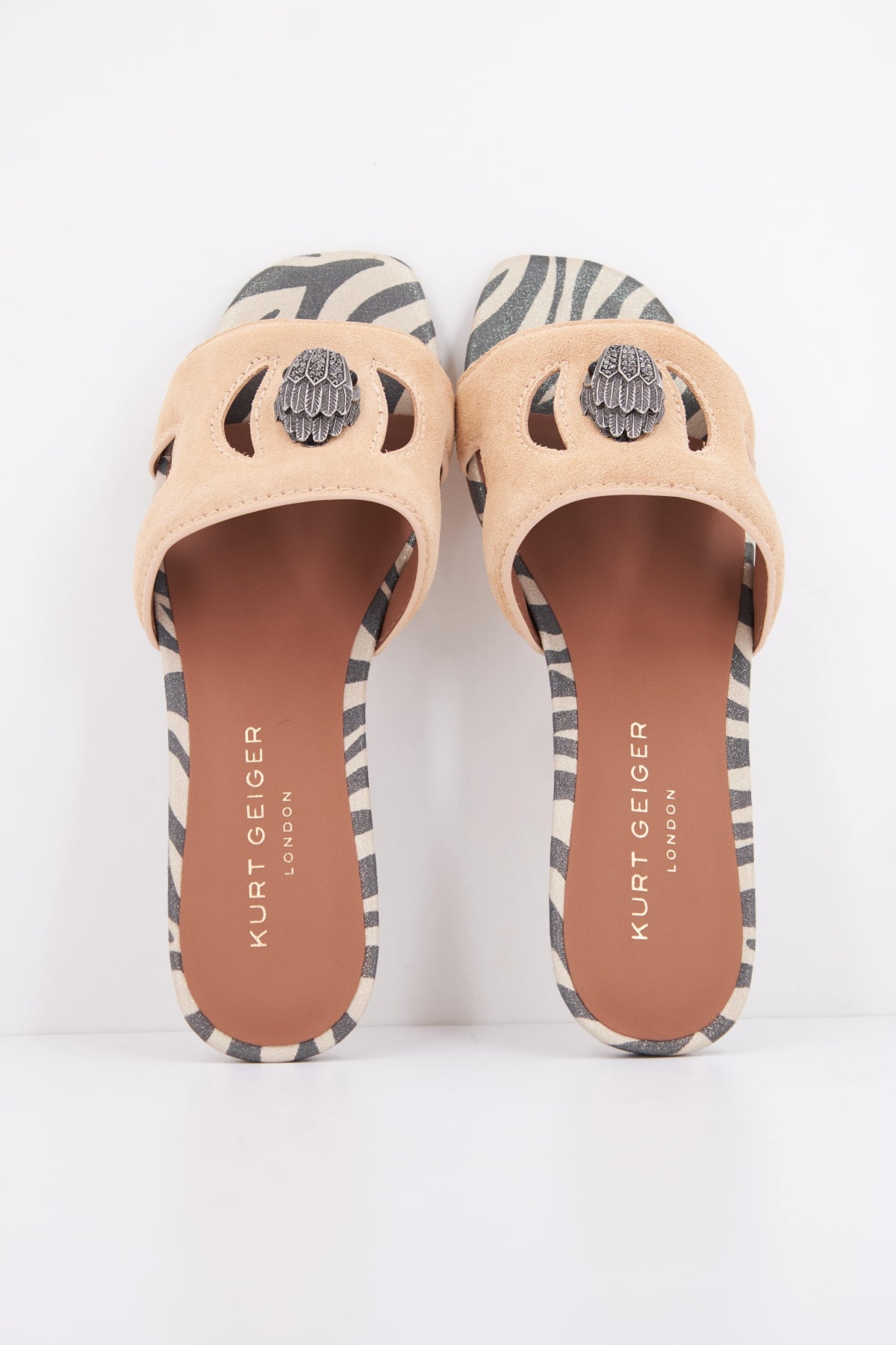 KURT GEIGER LONDON EAGLE CUT OUT en color MARRON CLARO (3)