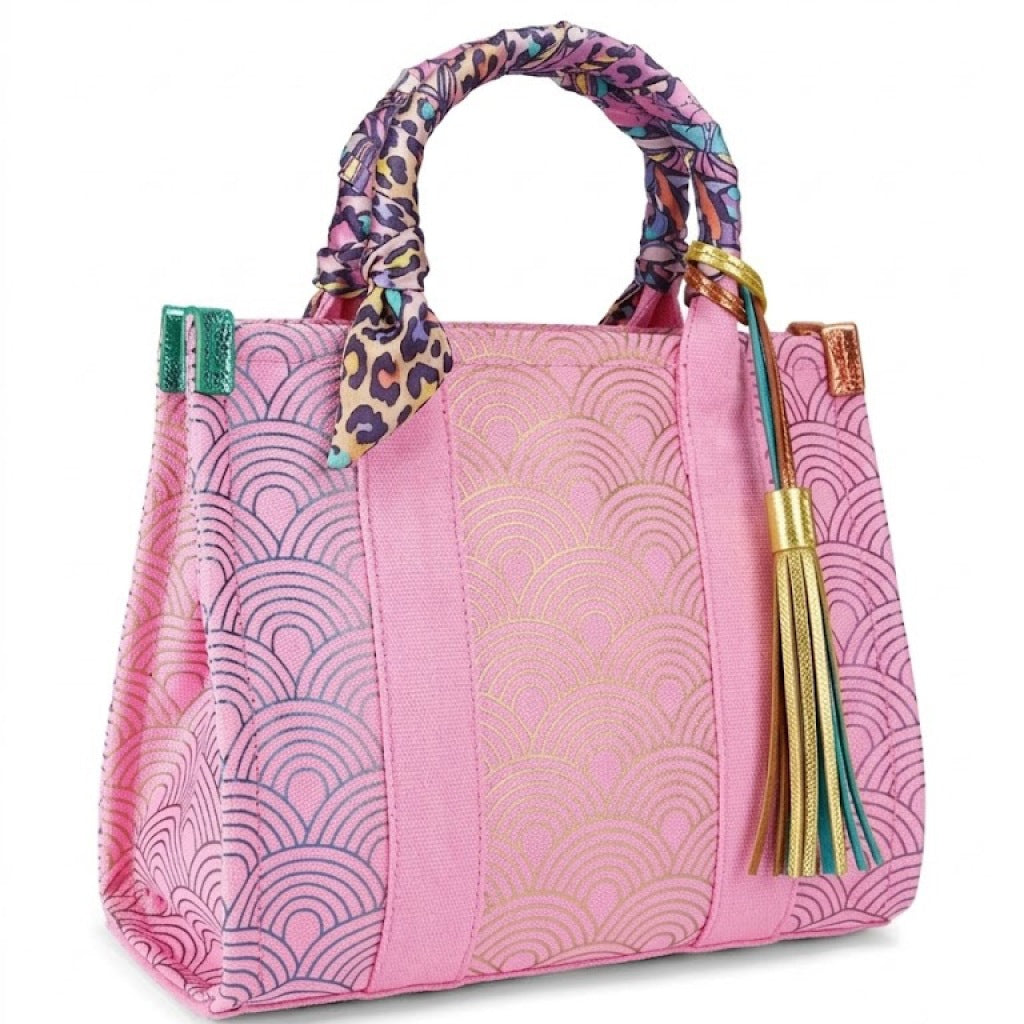 KURT GEIGER LONDON SMALL SOUTHBANK TOTE en color ROSA (5)
