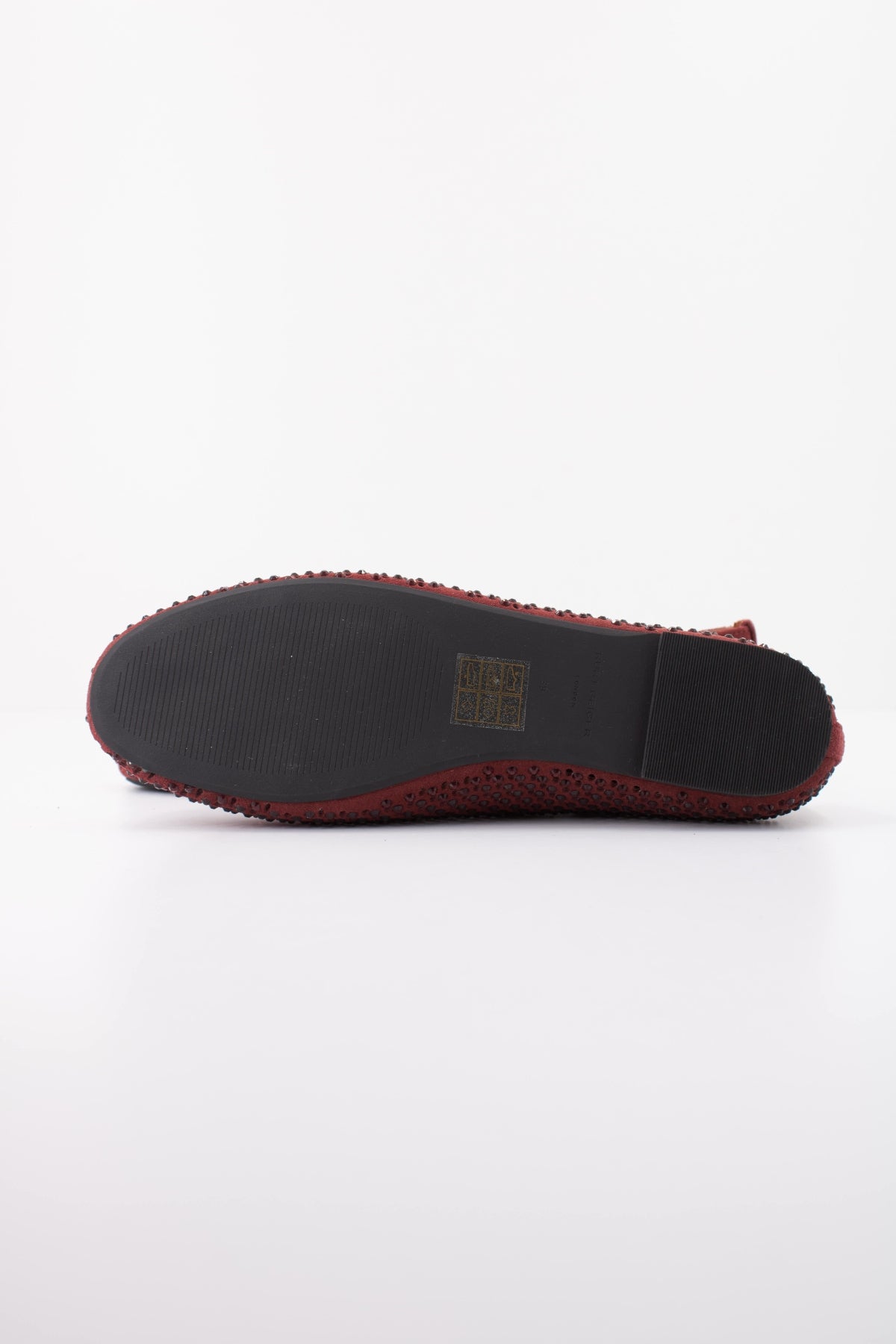 KURT GEIGER LONDON K MAYFAIR BALLET FLAT en color BURDEOS (5)