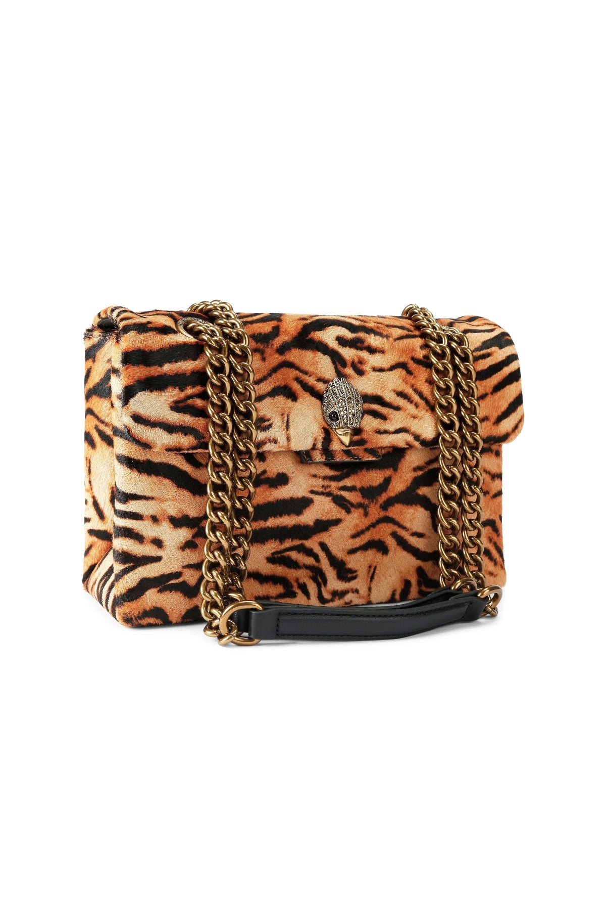 KURT GEIGER LONDON K LEATHER KENSINGTON BAG en color ANIMAL PRINT (3)