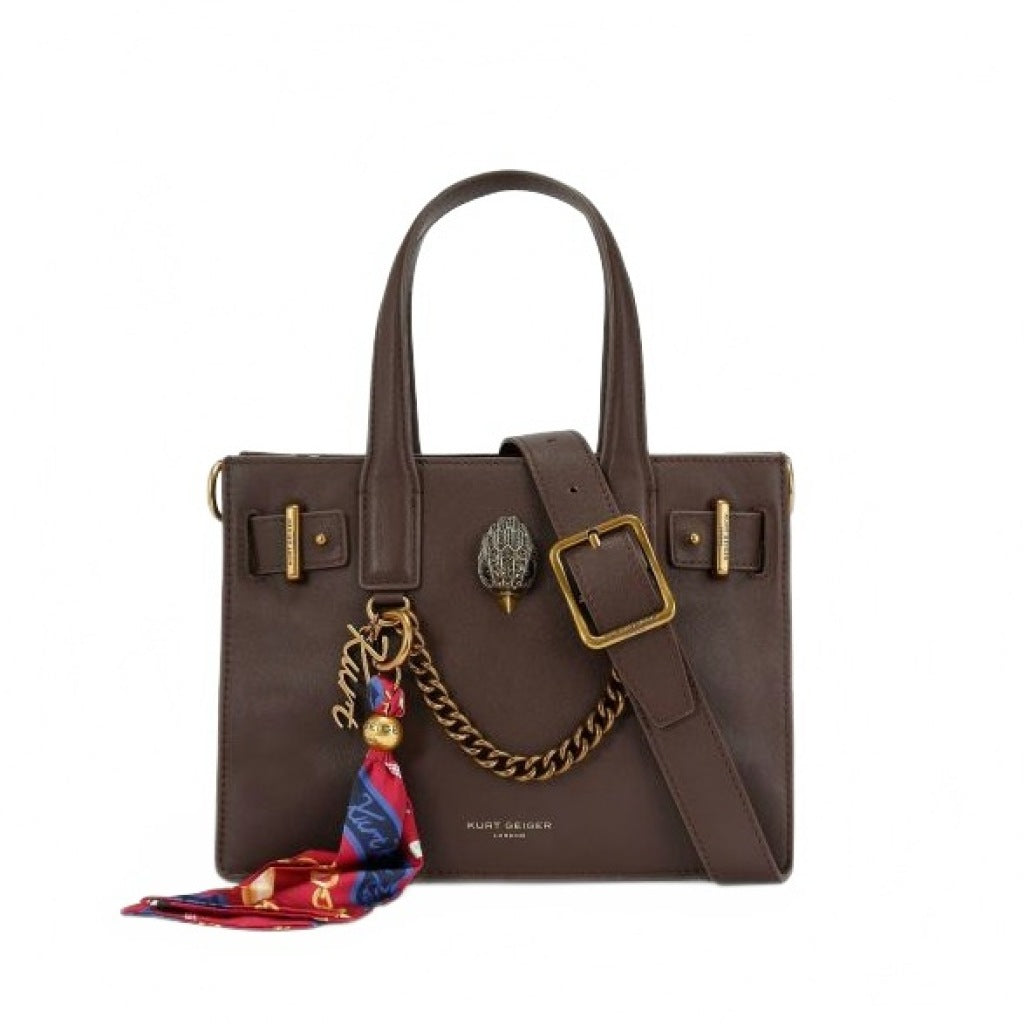KURT GEIGER LONDON K SLOANE SM TOTE en color MARRON (4)