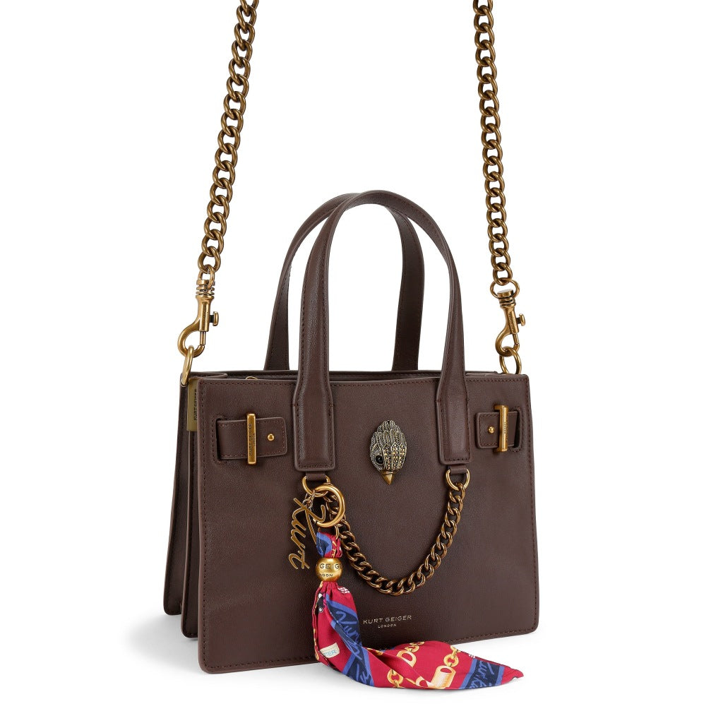KURT GEIGER LONDON K SLOANE SM TOTE en color MARRON (6)