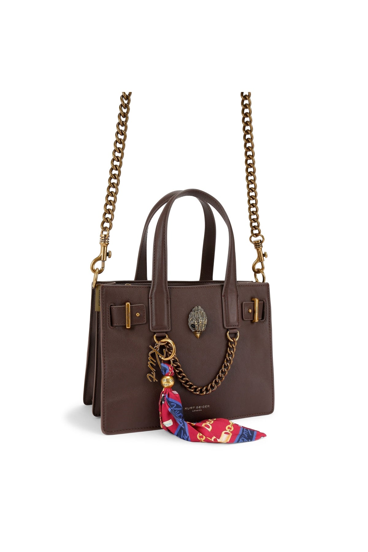 KURT GEIGER LONDON K SLOANE SM TOTE en color MARRON (3)