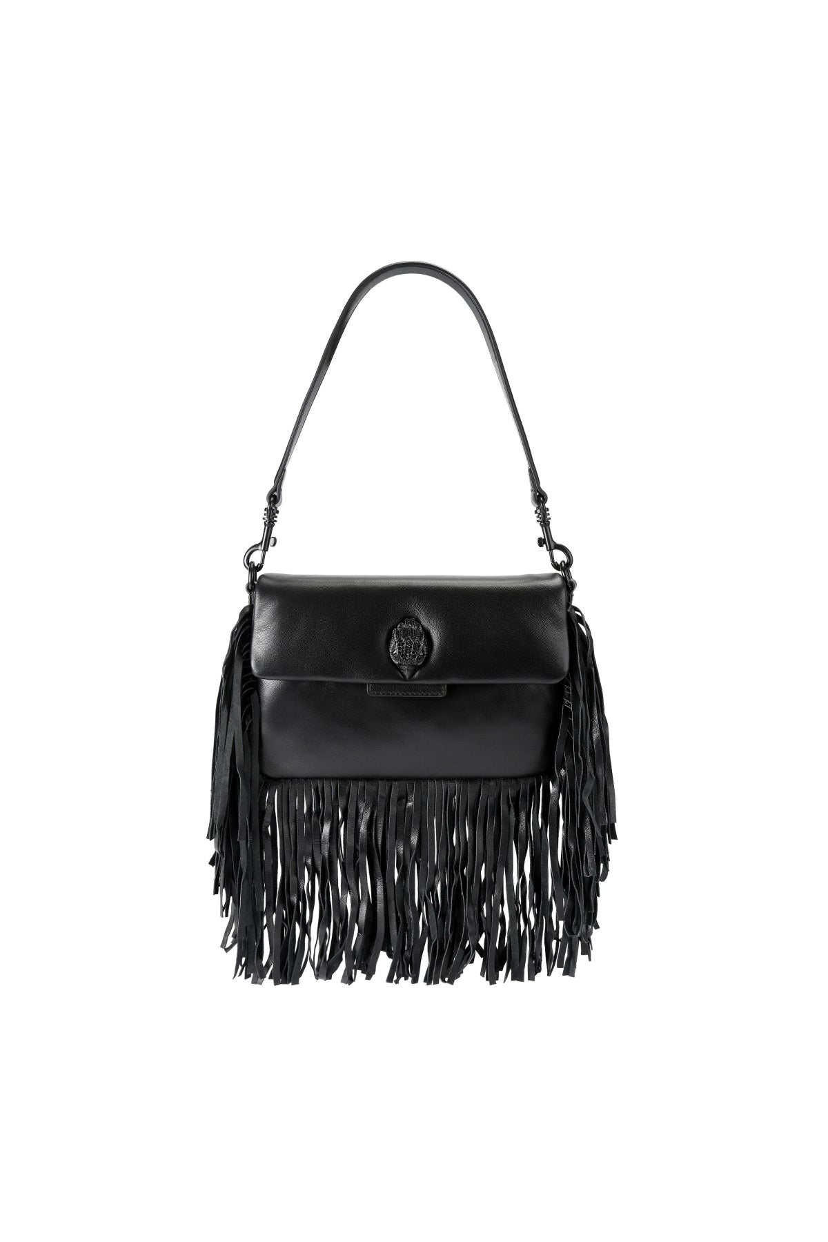 KURT GEIGER LONDON K SM OXFORD FRINGE SHOULD en color NEGRO (3)