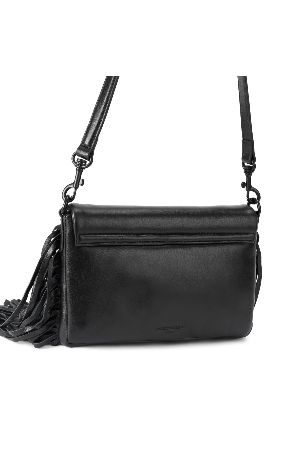 KURT GEIGER LONDON K SM OXFORD FRINGE SHOULD en color NEGRO (4)