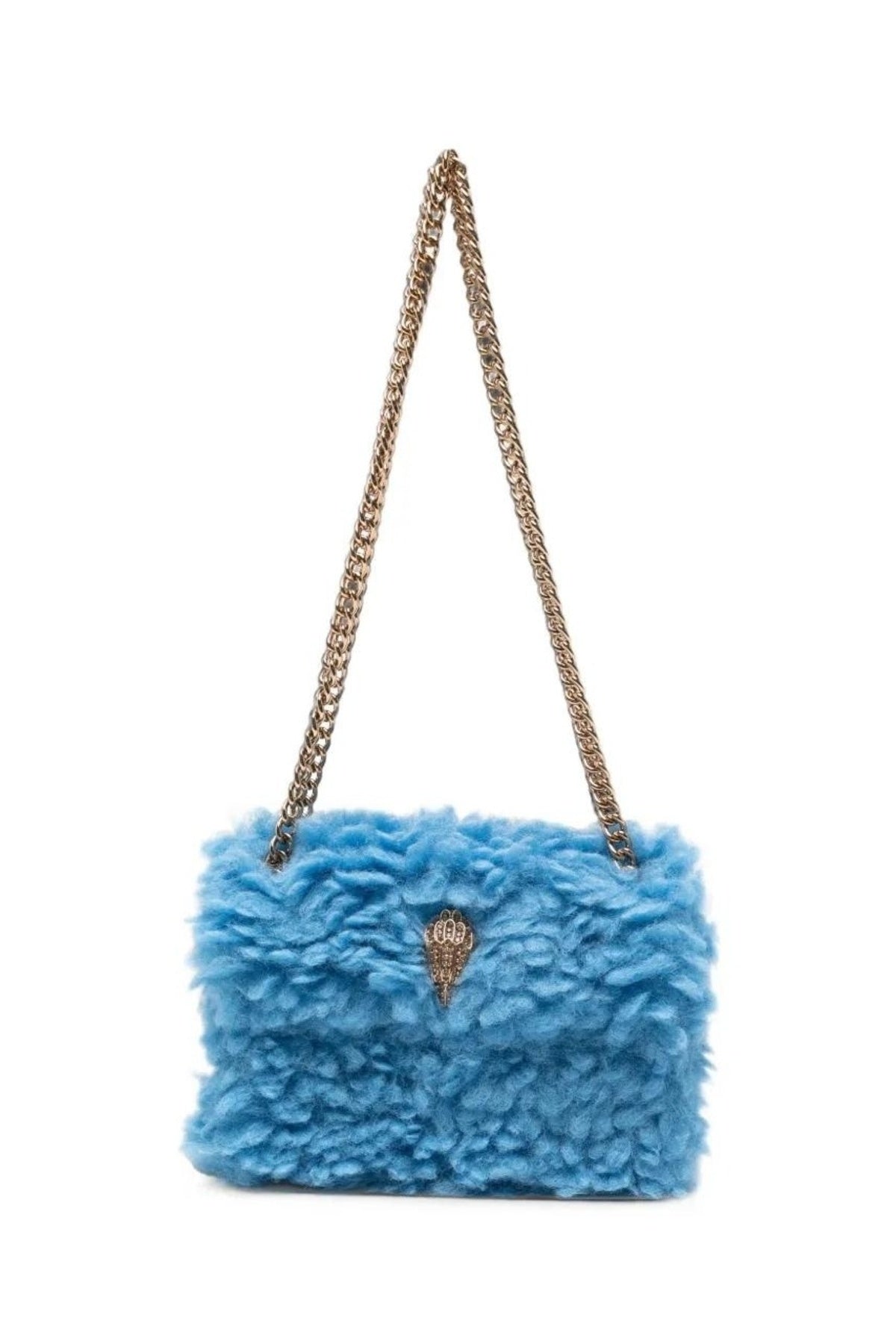 KURT GEIGER LONDON KENSINGTON F FUR en color AZUL (1)