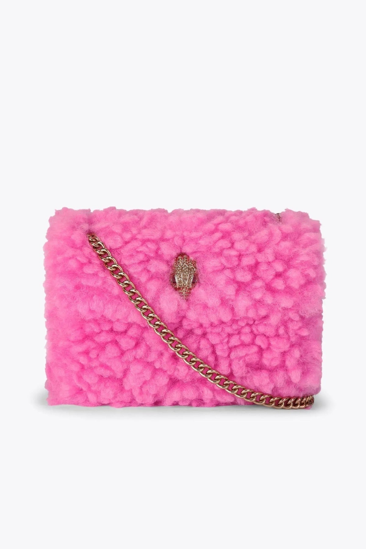 KURT GEIGER LONDON MINI KENSINGTON F FUR en color ROSA (1)