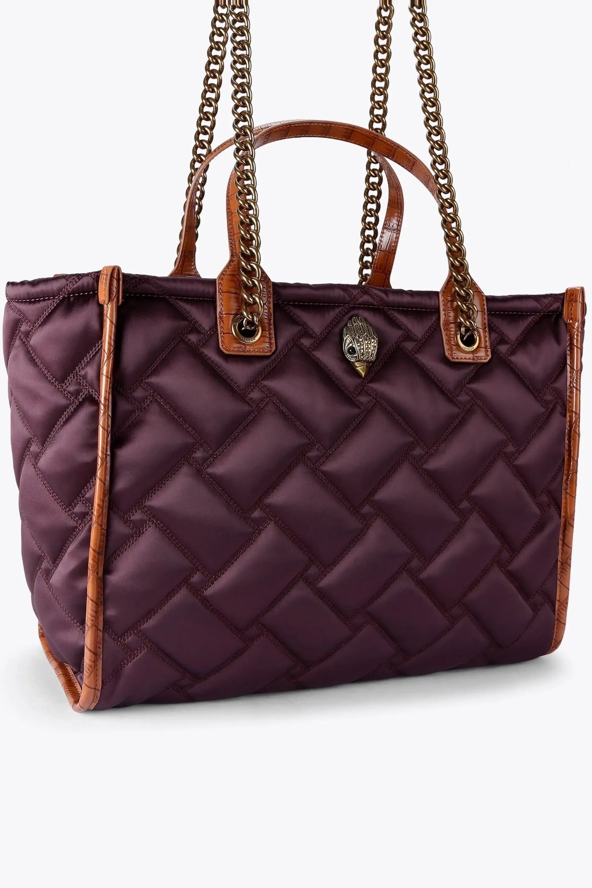 KURT GEIGER LONDON HOXTON SHOPPER en color BURDEOS (3)