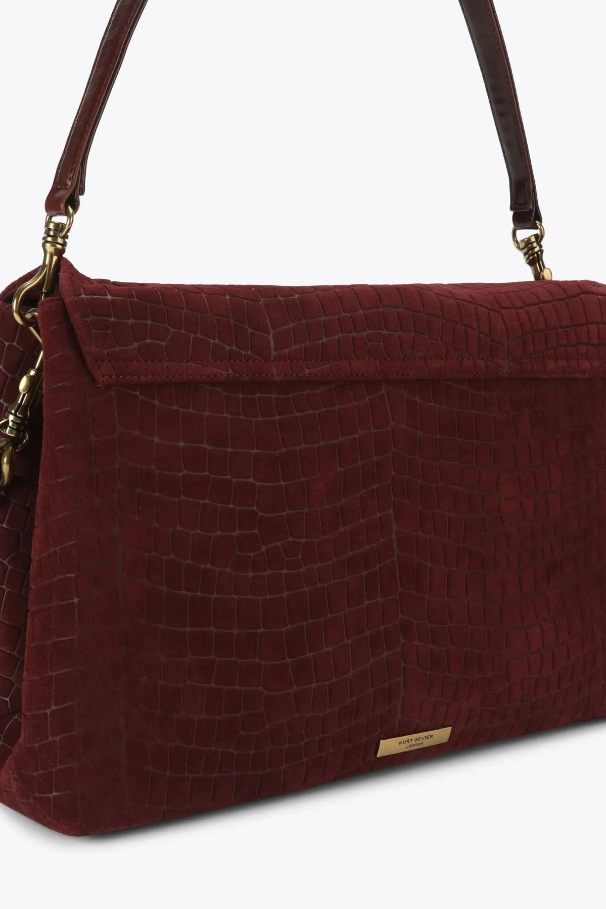 KURT GEIGER LONDON K CELIA XL SHOULDER BAG en color MARRON (2)