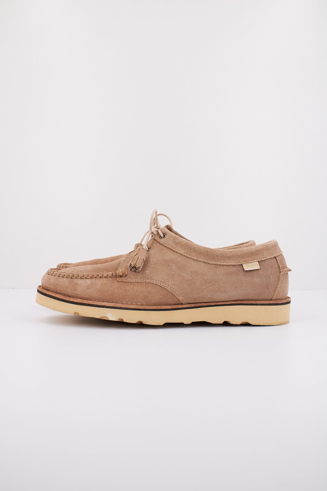 BASS WEEJUN WEDGE en color MARRON CLARO (1)