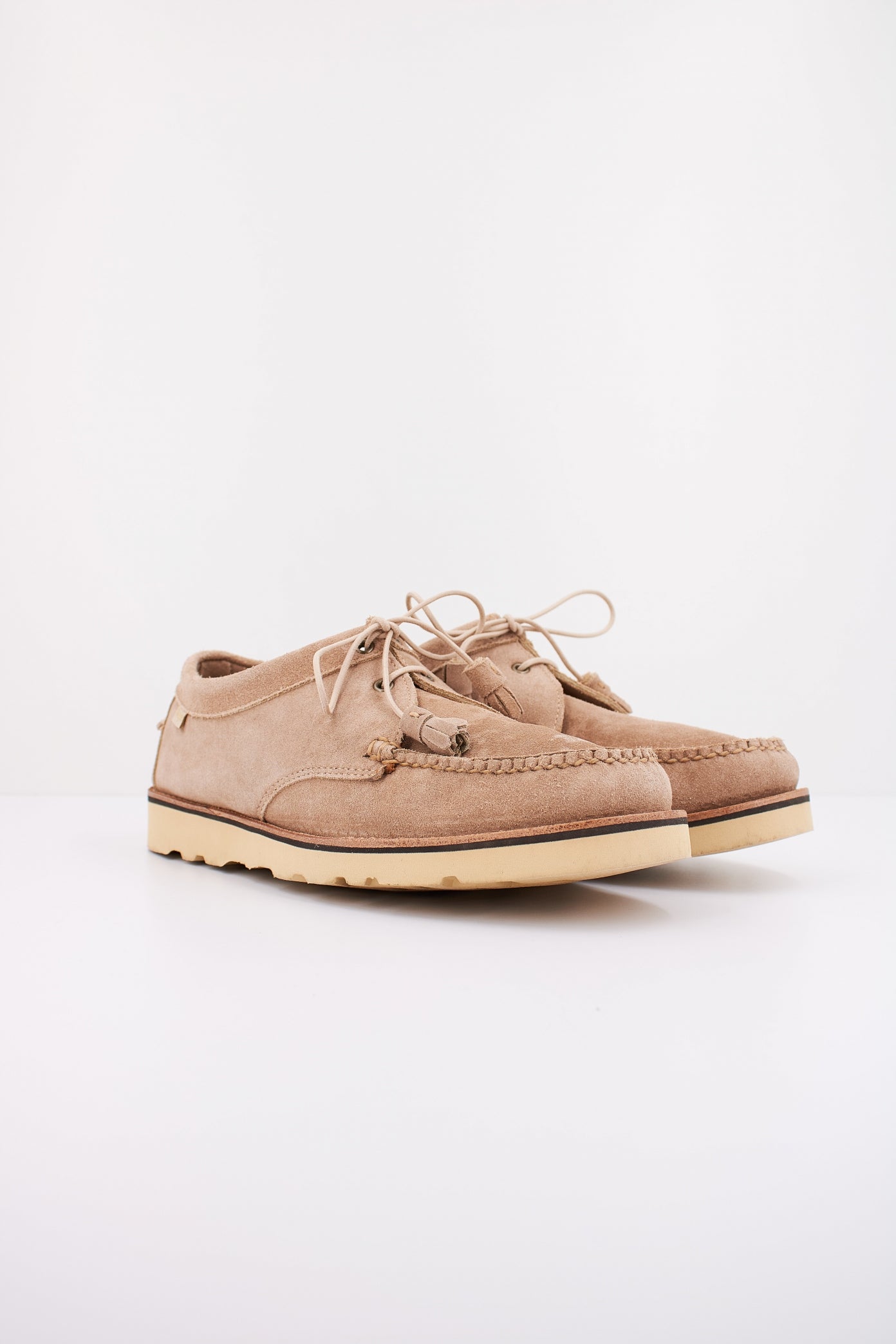BASS WEEJUN WEDGE en color MARRON CLARO (2)