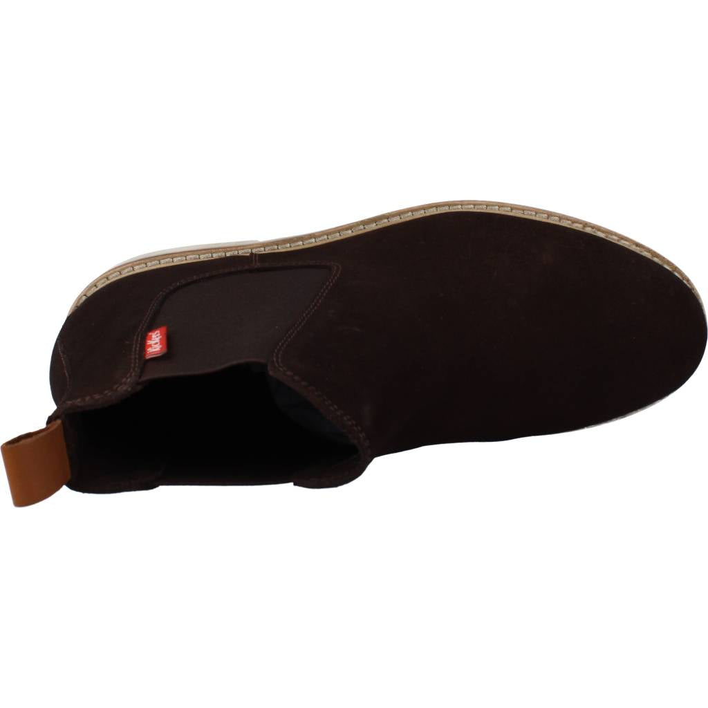 KICKERS COW SUEDE en color MARRON (7)