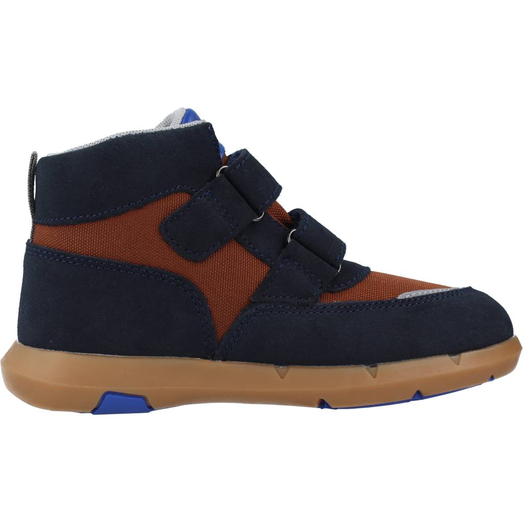 KICKERS SNEAKER TEXTILE SUEDE PU en color AZUL (4)