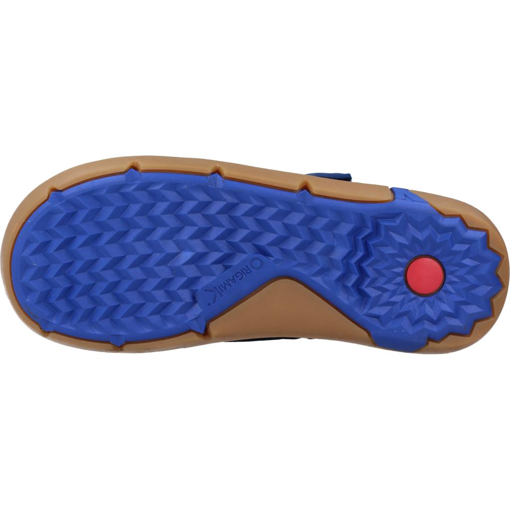 KICKERS SNEAKER TEXTILE SUEDE PU en color AZUL (6)