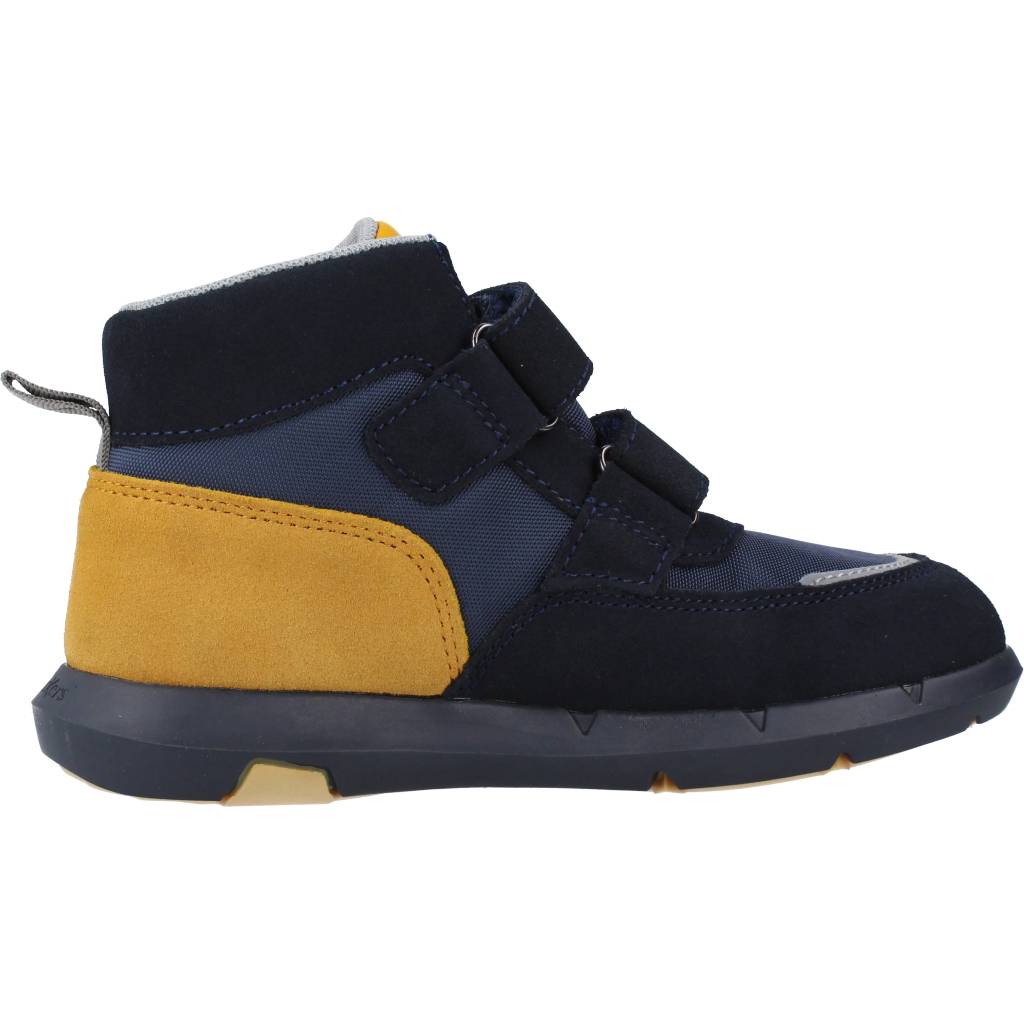 KICKERS SNEAKER TEXTILE SUEDE PU en color AZUL (4)